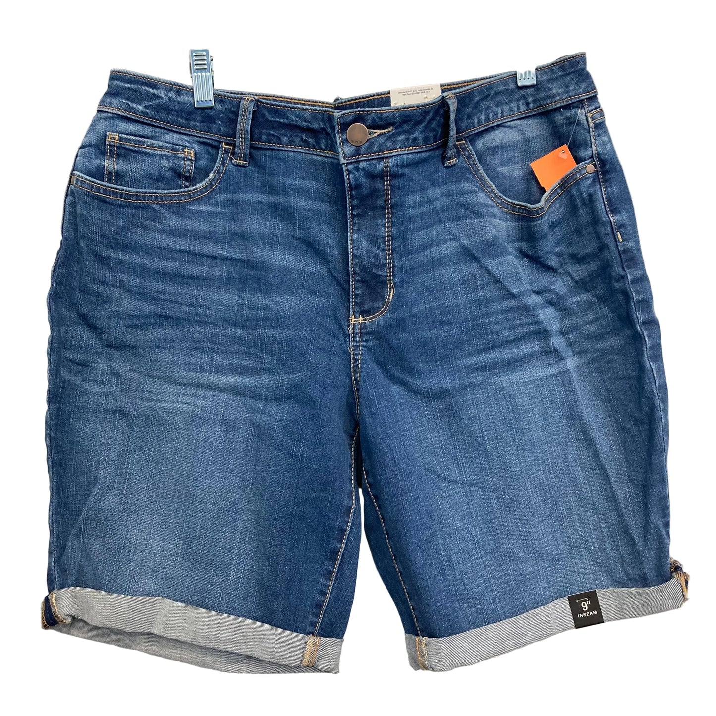 Shorts By Ana In Blue Denim, Size:18