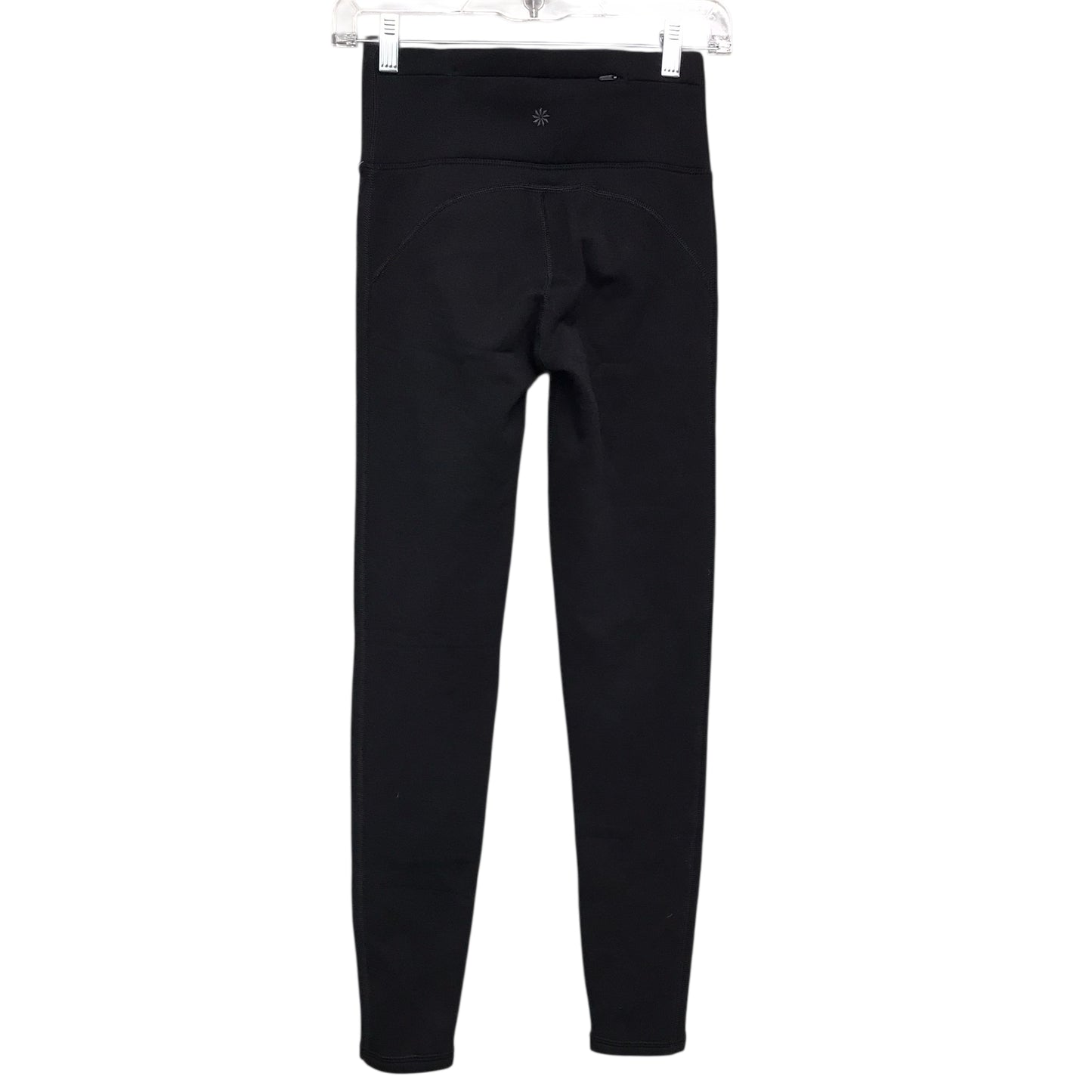 Athletic Leggings By Athleta In Black, Size:Xxs