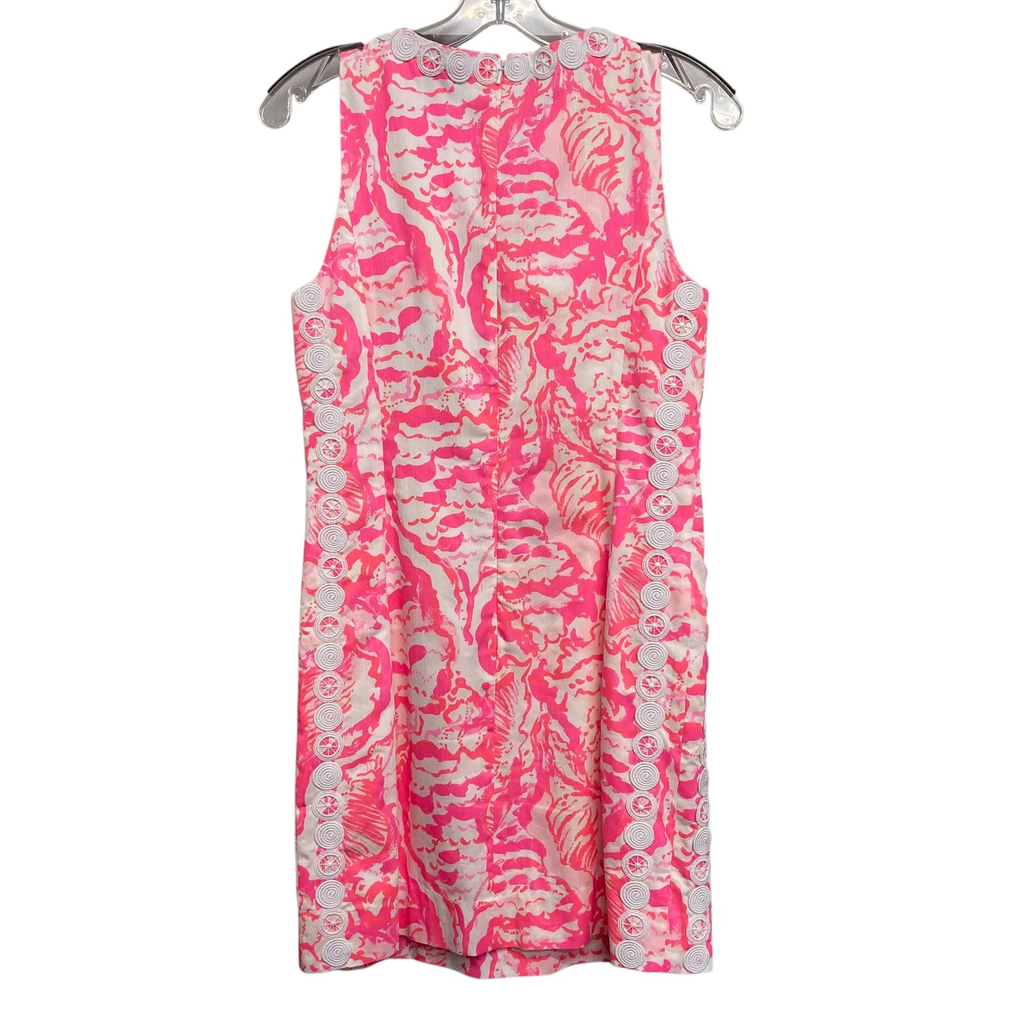 Dress Designer By Lilly Pulitzer In Pink & White, Size:Xs