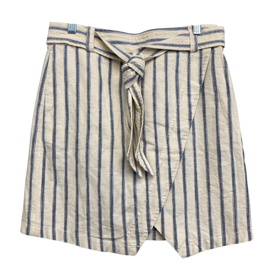 Skirt Mini & Short By Madewell In Striped Pattern, Size:2