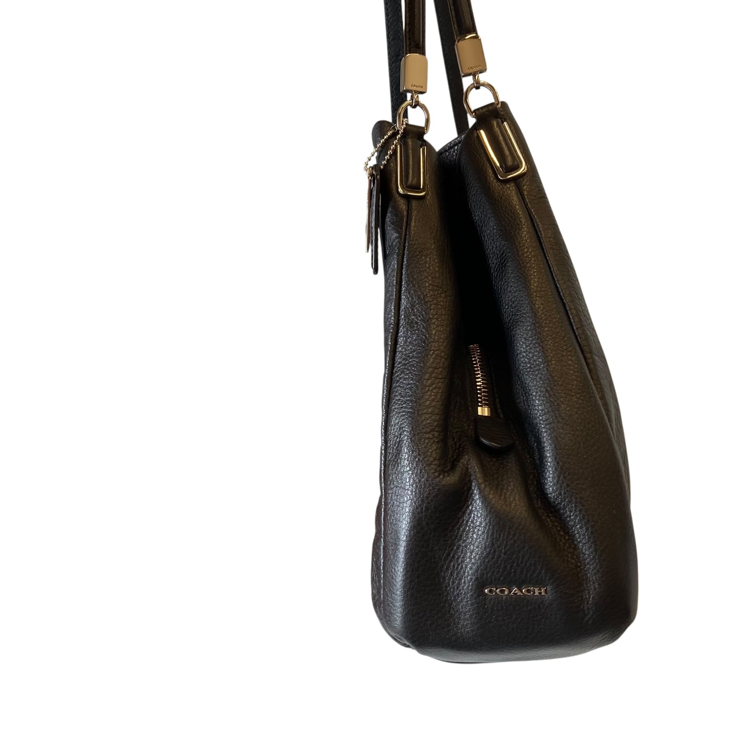 Handbag Designer By Coach In Black, Size:Large