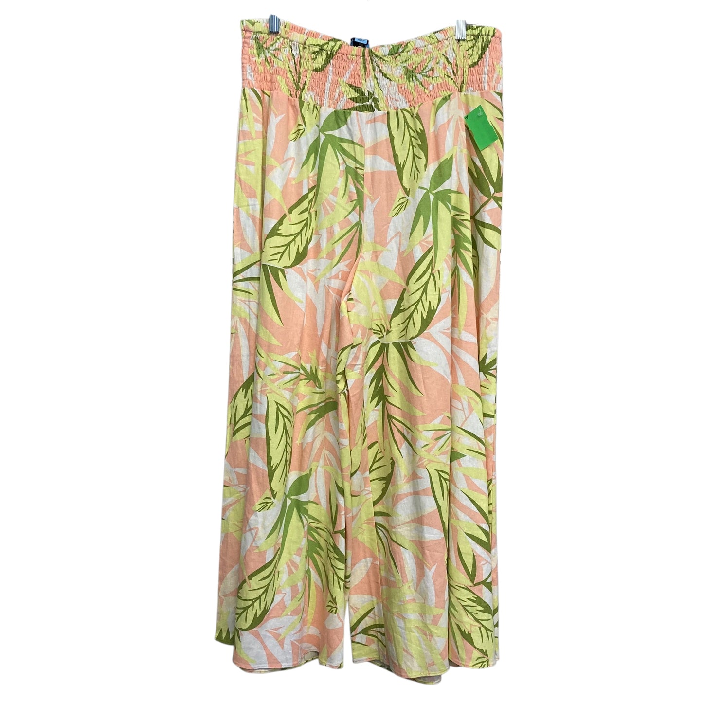 Pants Lounge By Cece In Tropical Print, Size:16