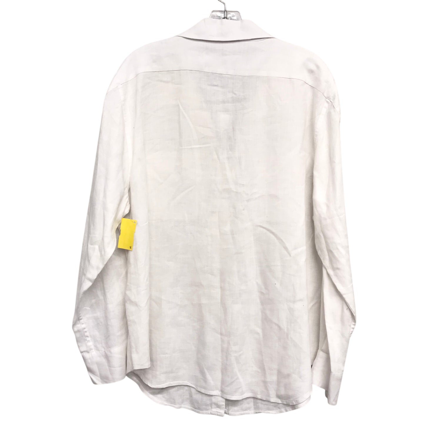 Top Ls By Tommy Bahama In Ivory, Size:Xl