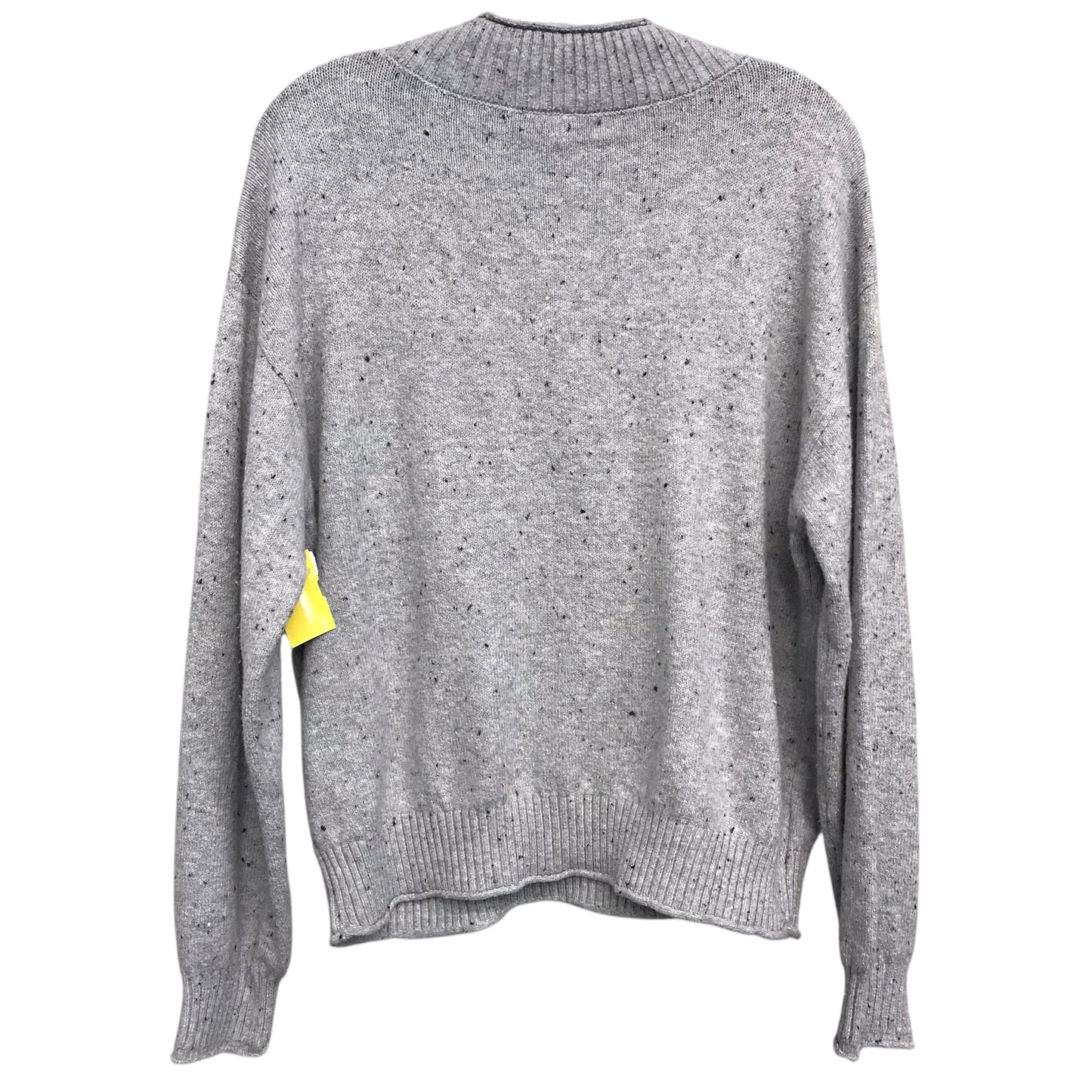 Sweater By Ann Taylor In Grey, Size:L
