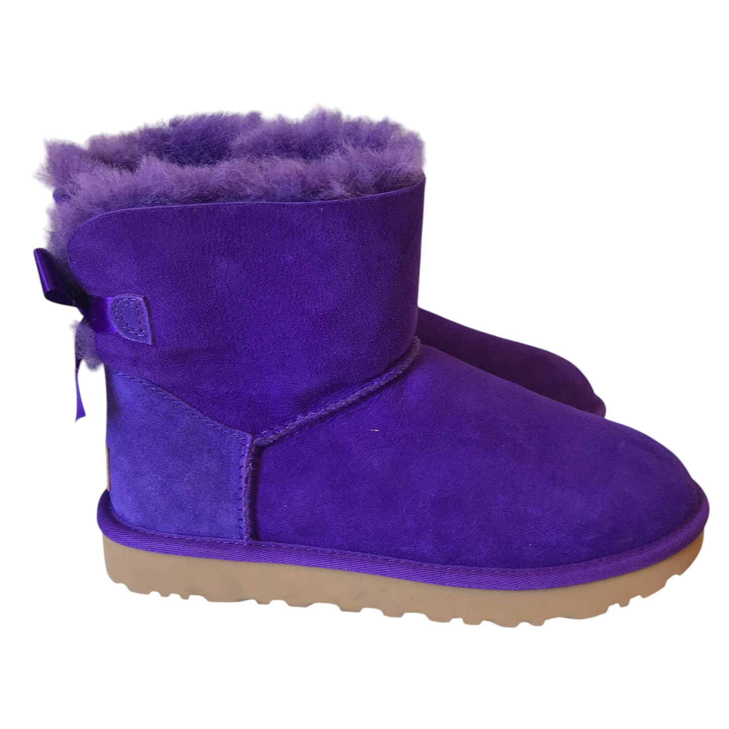 Boots Designer By Ugg In Purple, Size:6