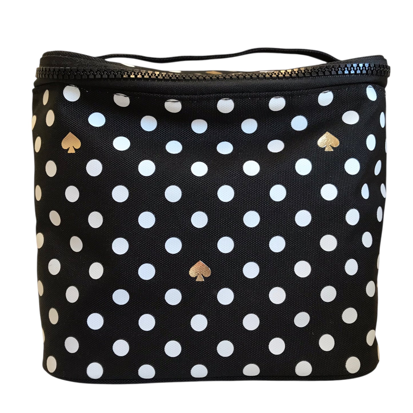 Small Lunchbag Designer Tag By Kate Spade In Polkadot Pattern