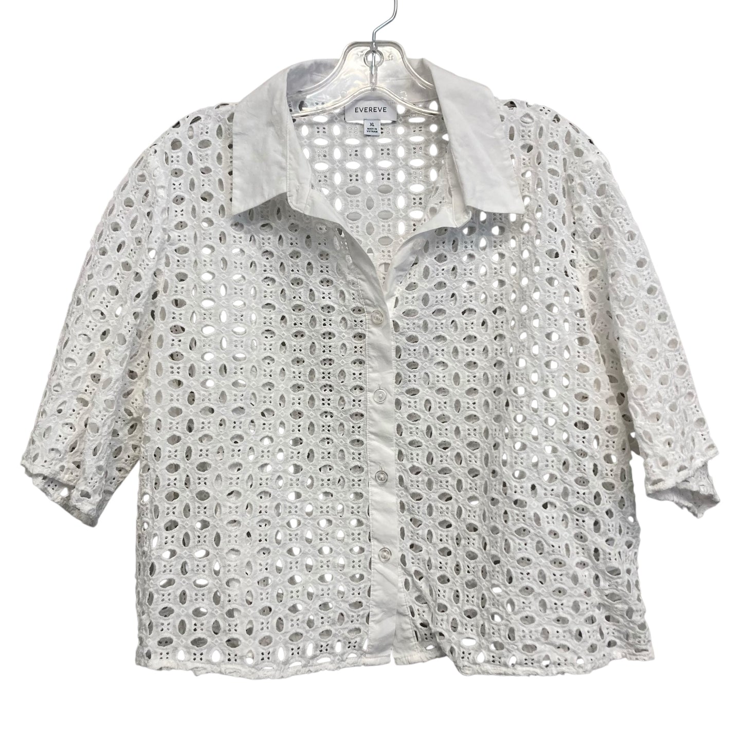 Top Ss By Evereve In White, Size:Xl