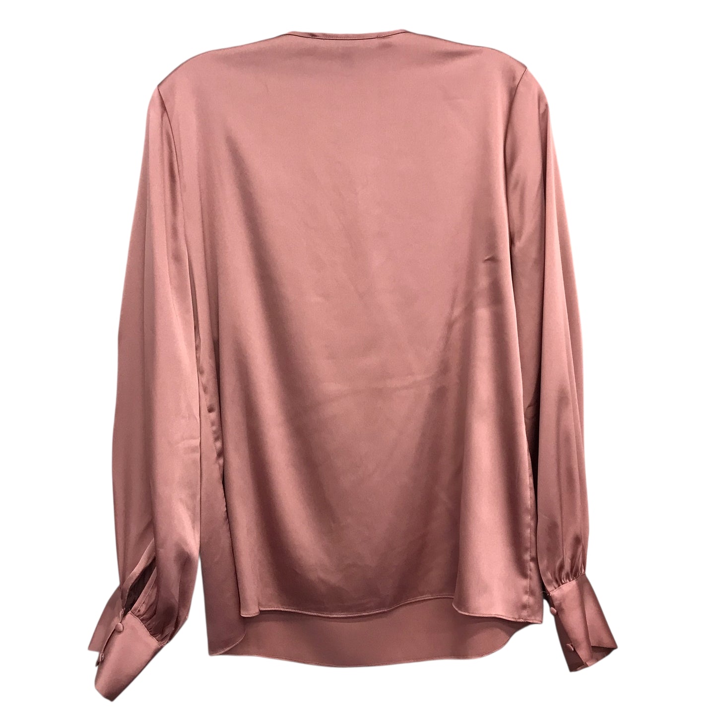 Blouse Ls By White House Black Market In Pink, Size:M