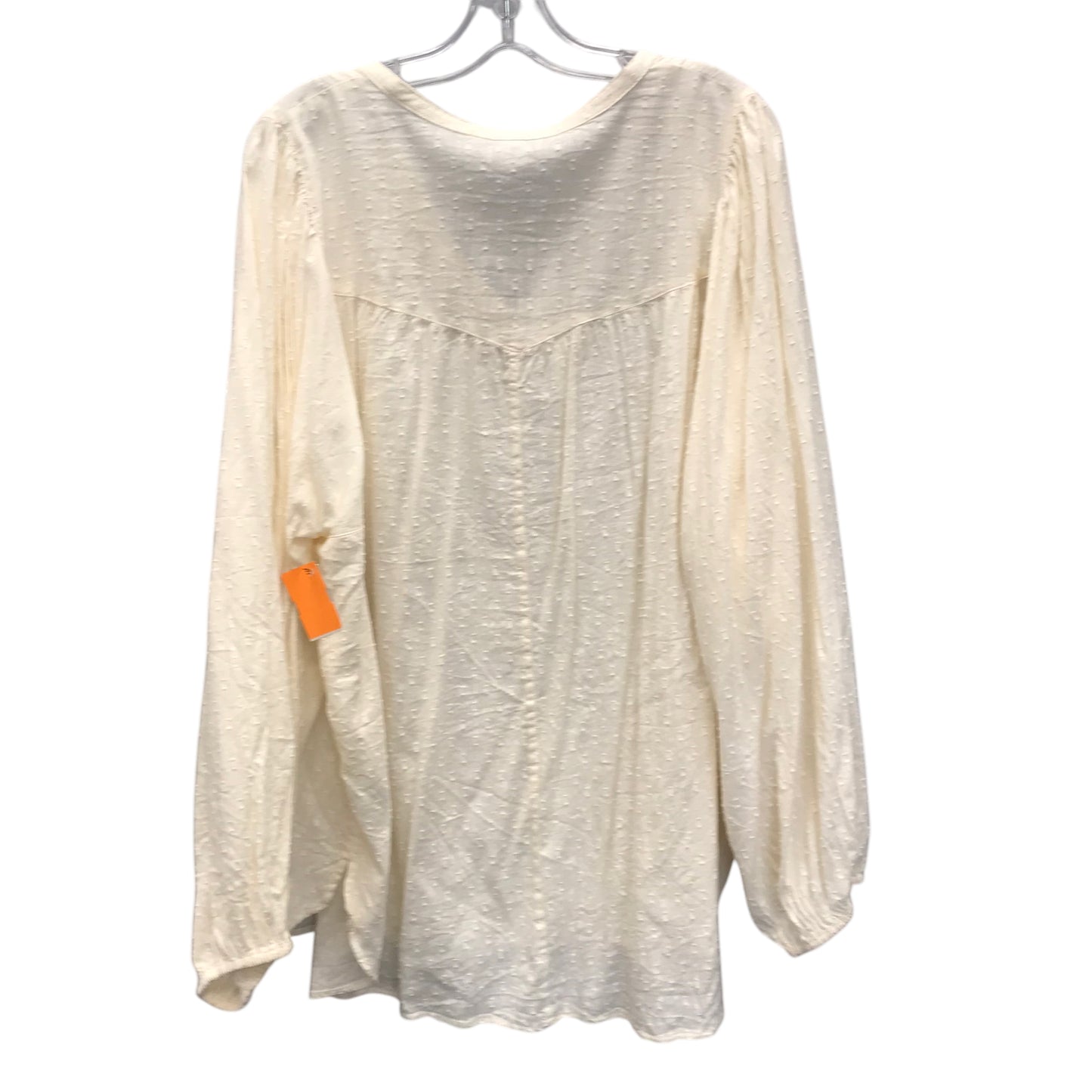 Top Ls By Old Navy In Cream, Size:1X