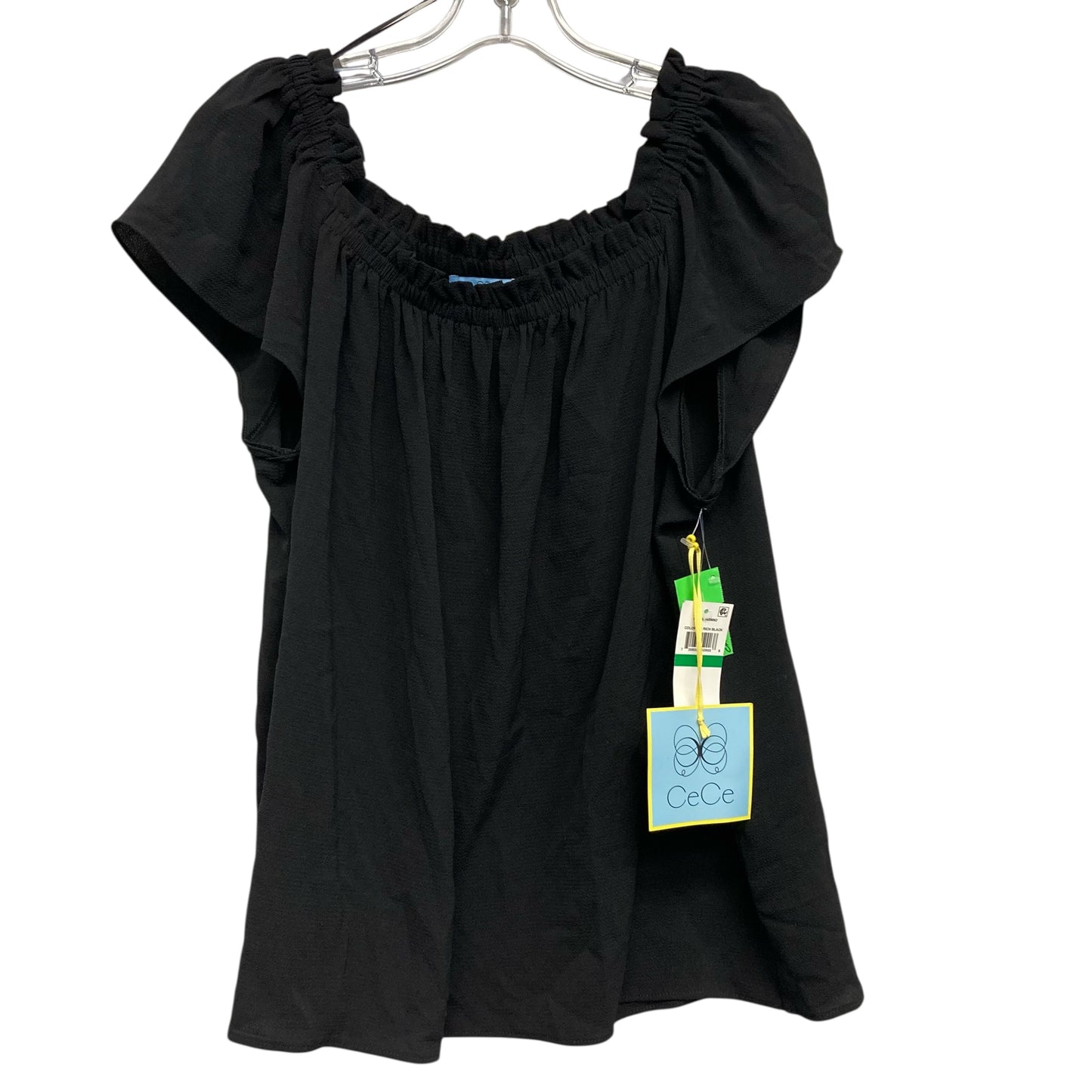 Top Ss By Cece In Black, Size:L