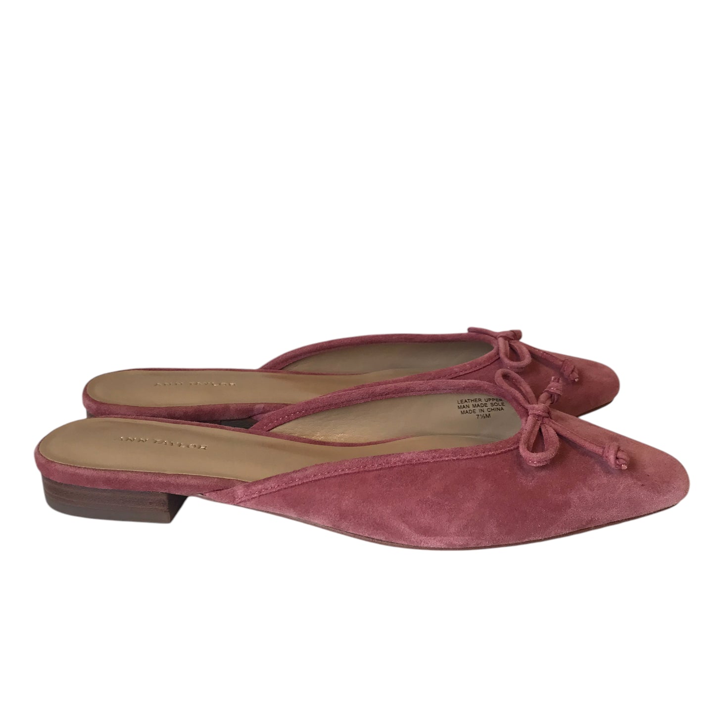 Shoes Flats By Ann Taylor In Pink, Size:7.5