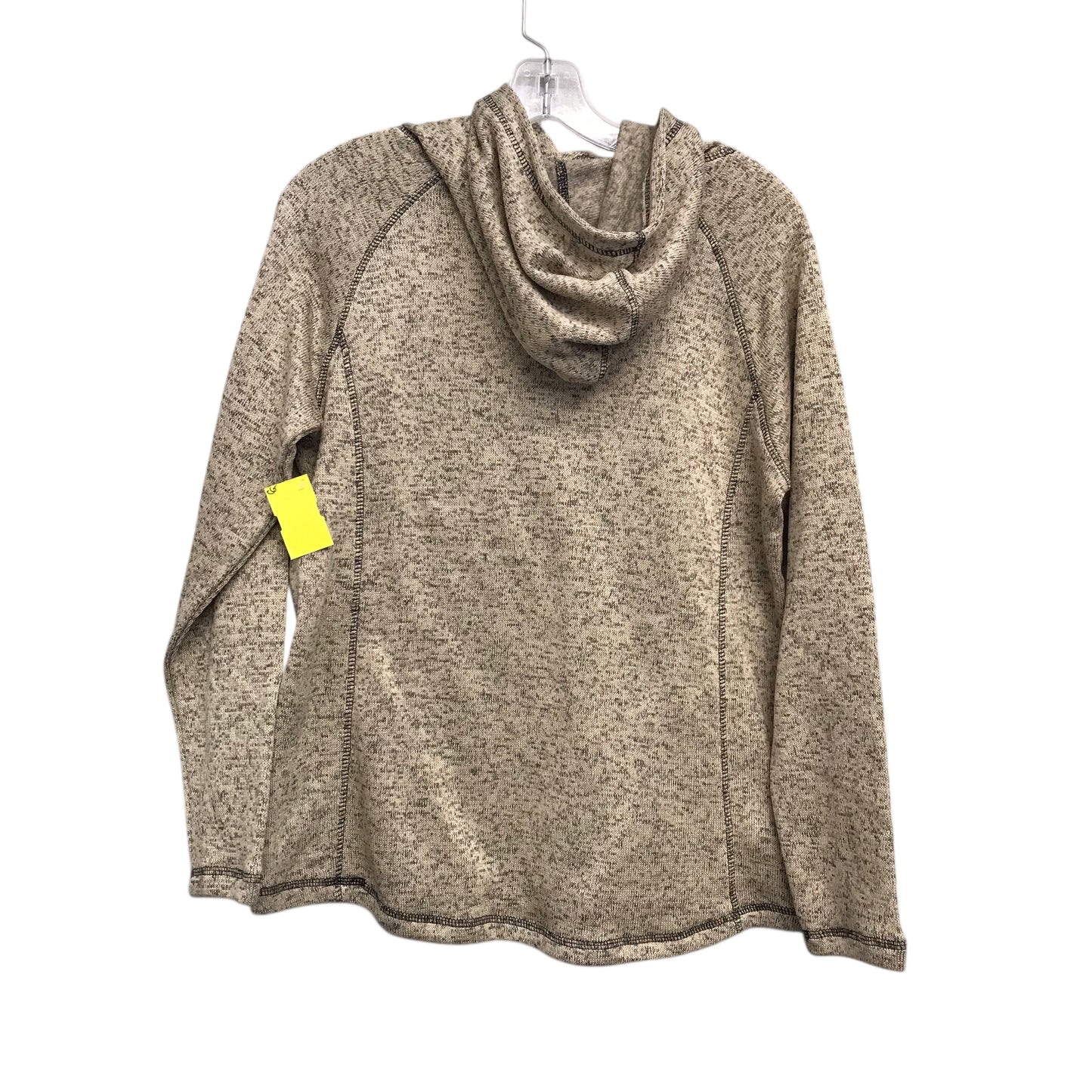 Sweatshirt Hoodie By Victory Outfitters In Tan & Grey Size:M