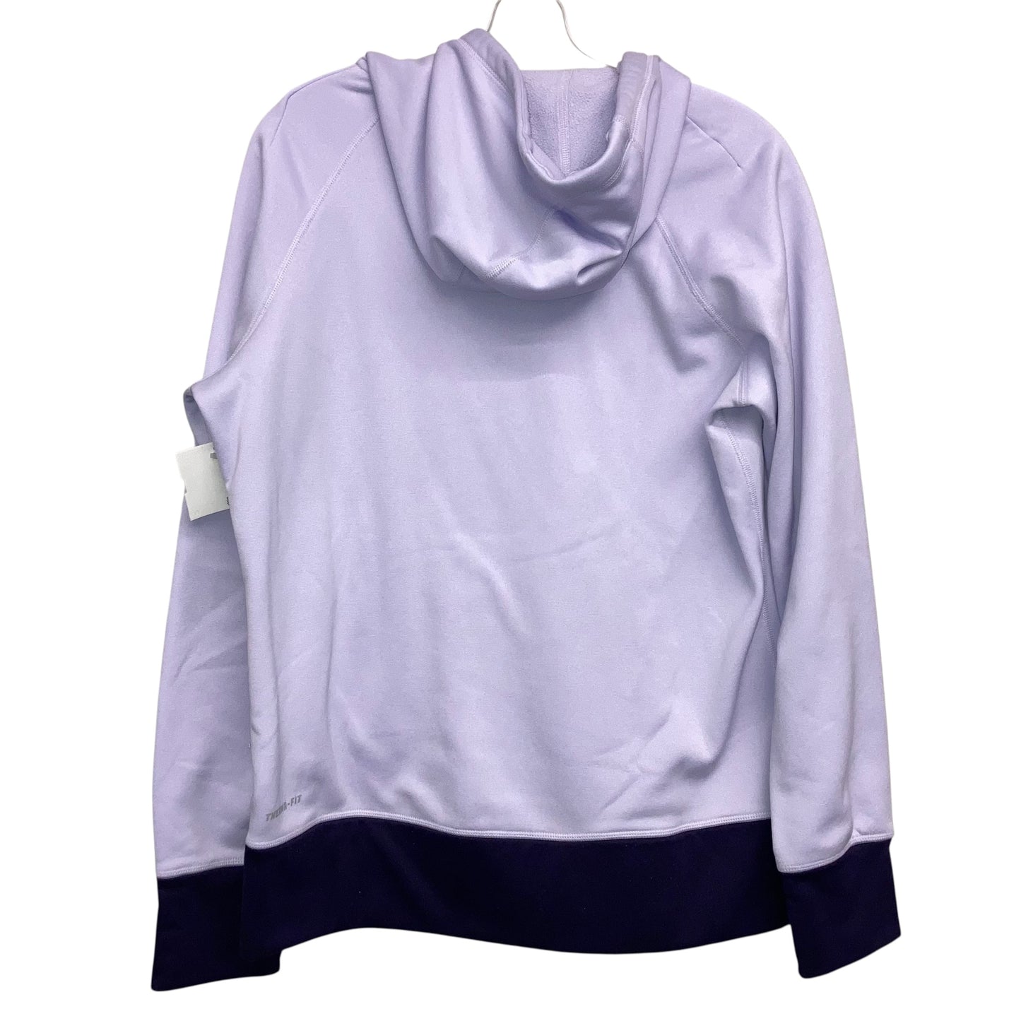 Athletic Sweatshirt Hoodie By Nike Apparel In Purple, Size:L