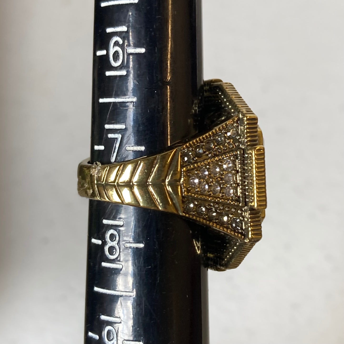Ring Statement By Heidi Daus In Gold