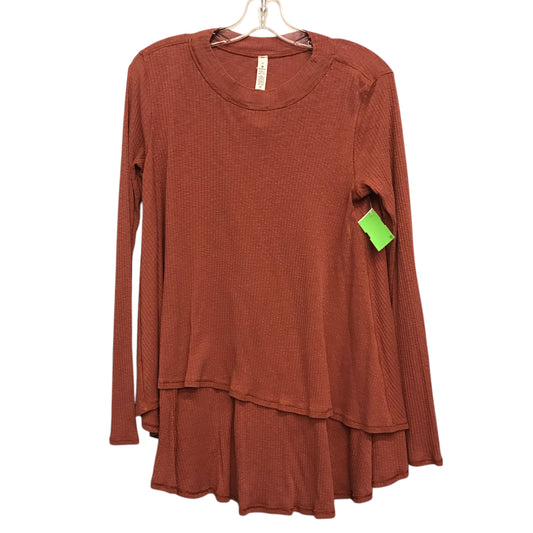 Top Ls By Lululemon In Orange, Size:Xs