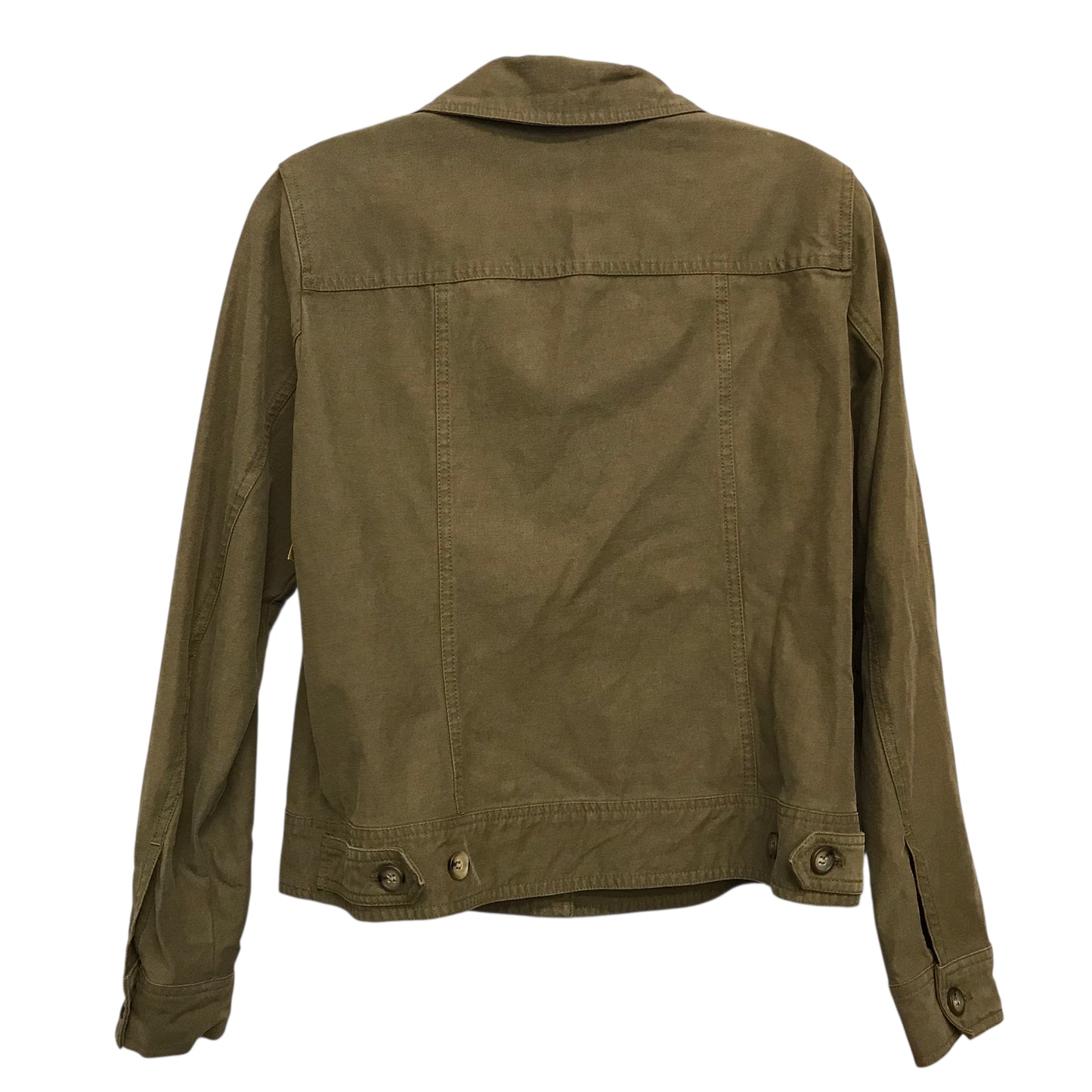 Jacket Denim By Rachel Zoe In Green, Size:S