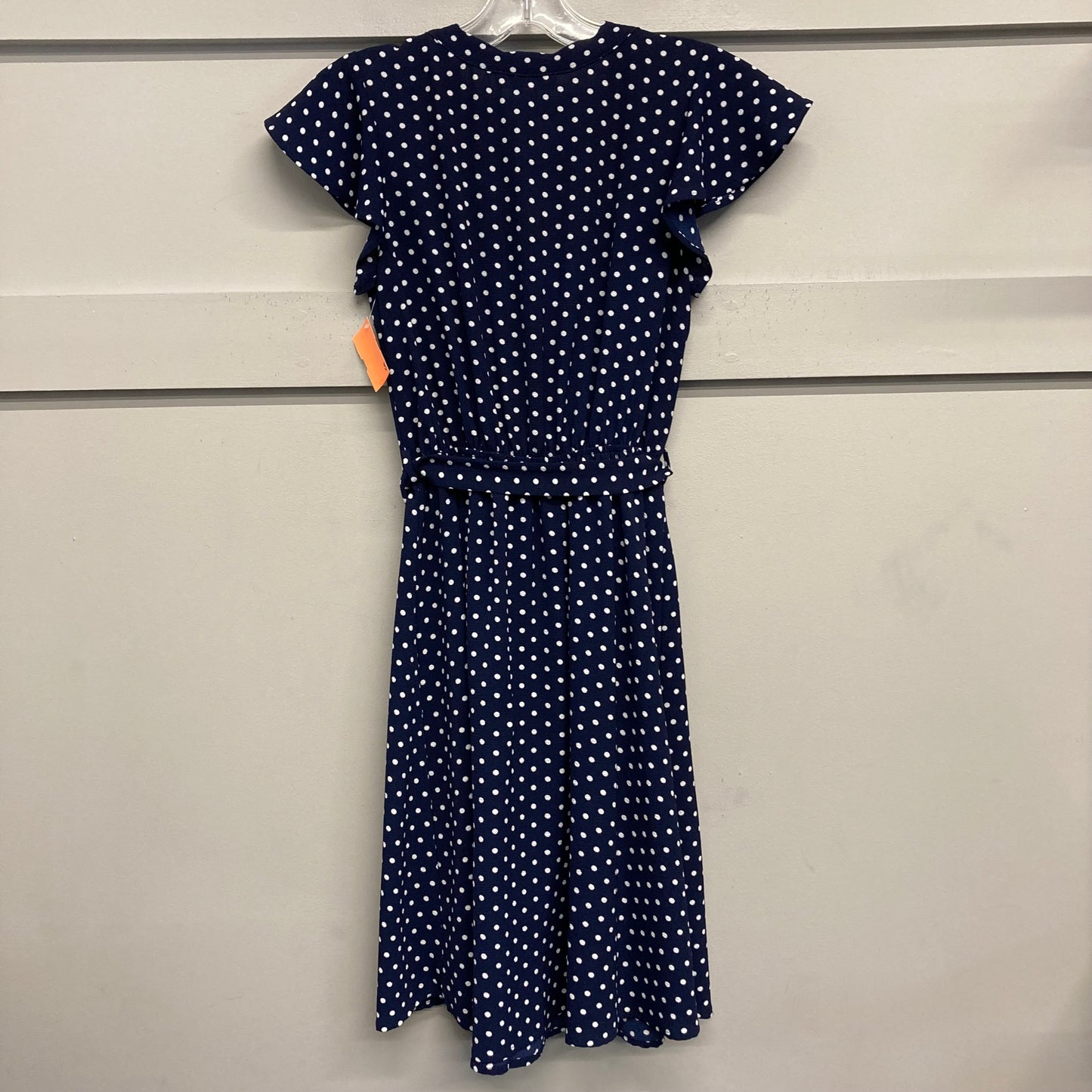 Dress Work By Monteau In Blue & White, Size:S