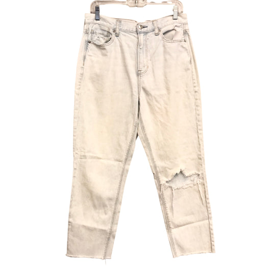 Jeans Boyfriend By American Eagle In Blue Denim, Size:8