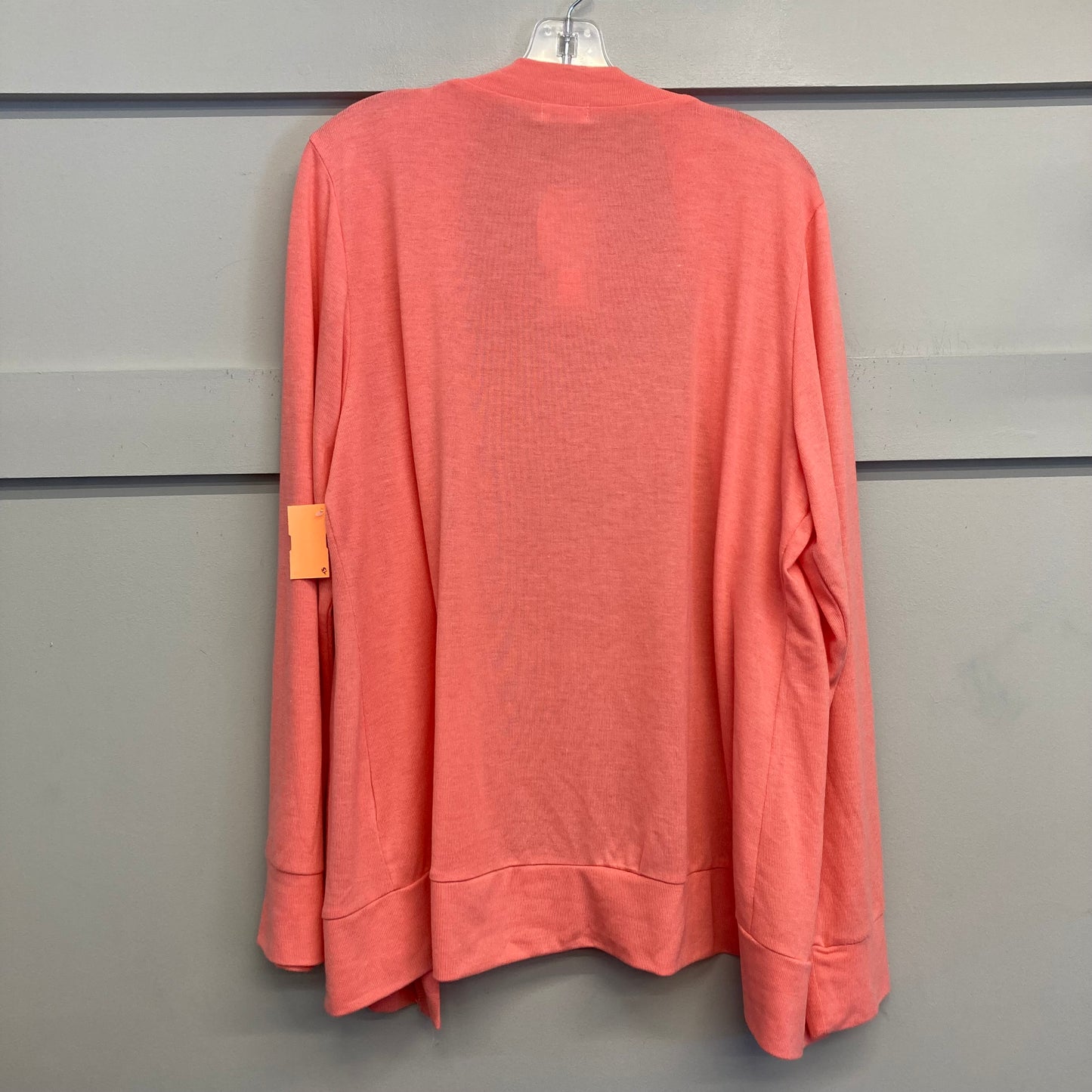 Cardigan By Hount In Peach, Size:2X