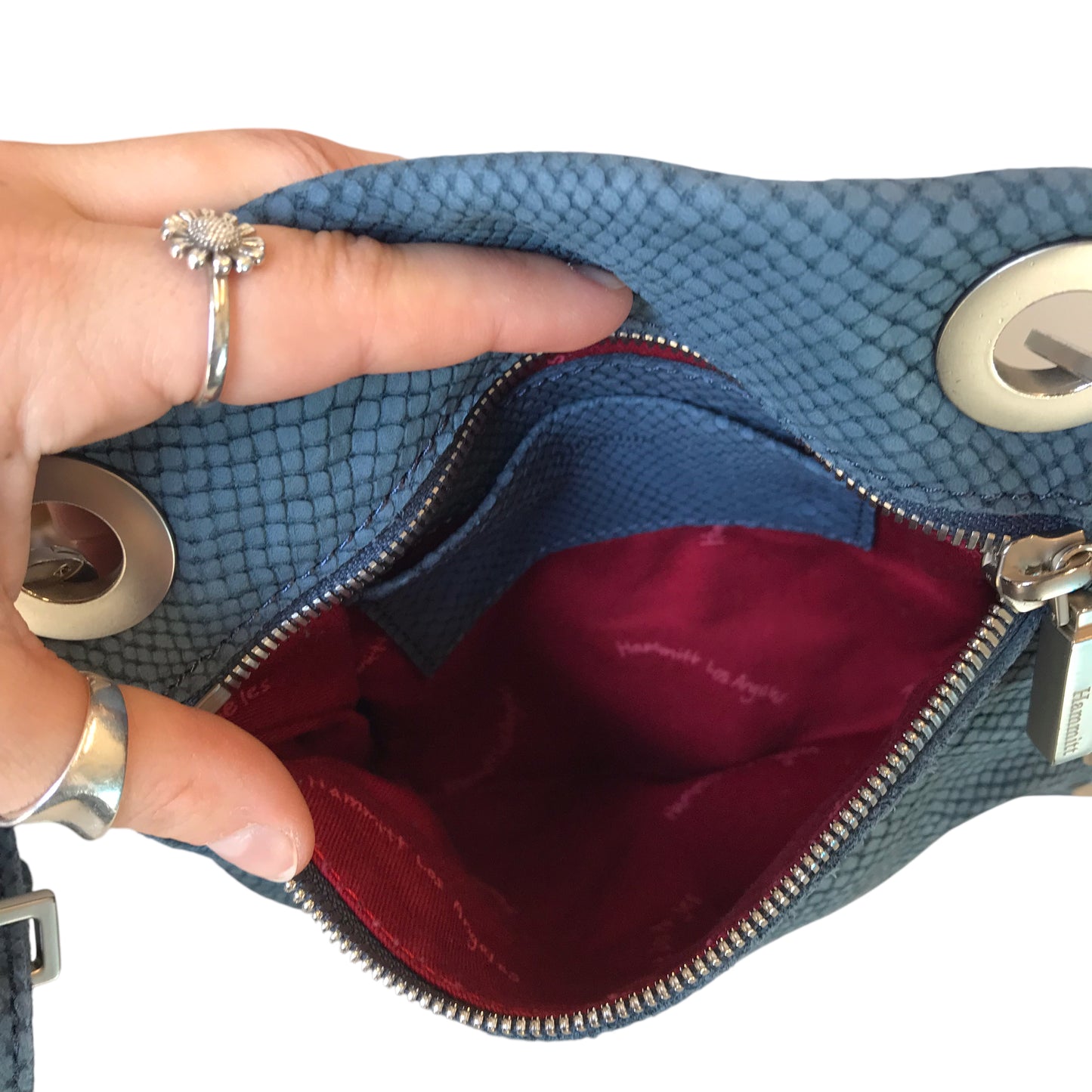 Crossbody By Hammitt In Blue, Size:Small