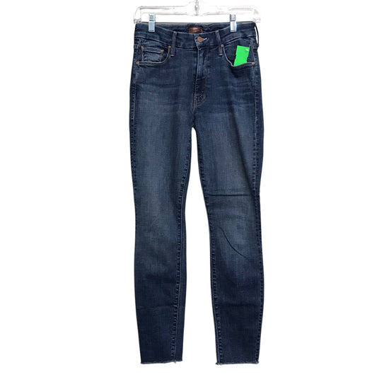 Jeans Skinny By Mother In Blue Denim, Size:2