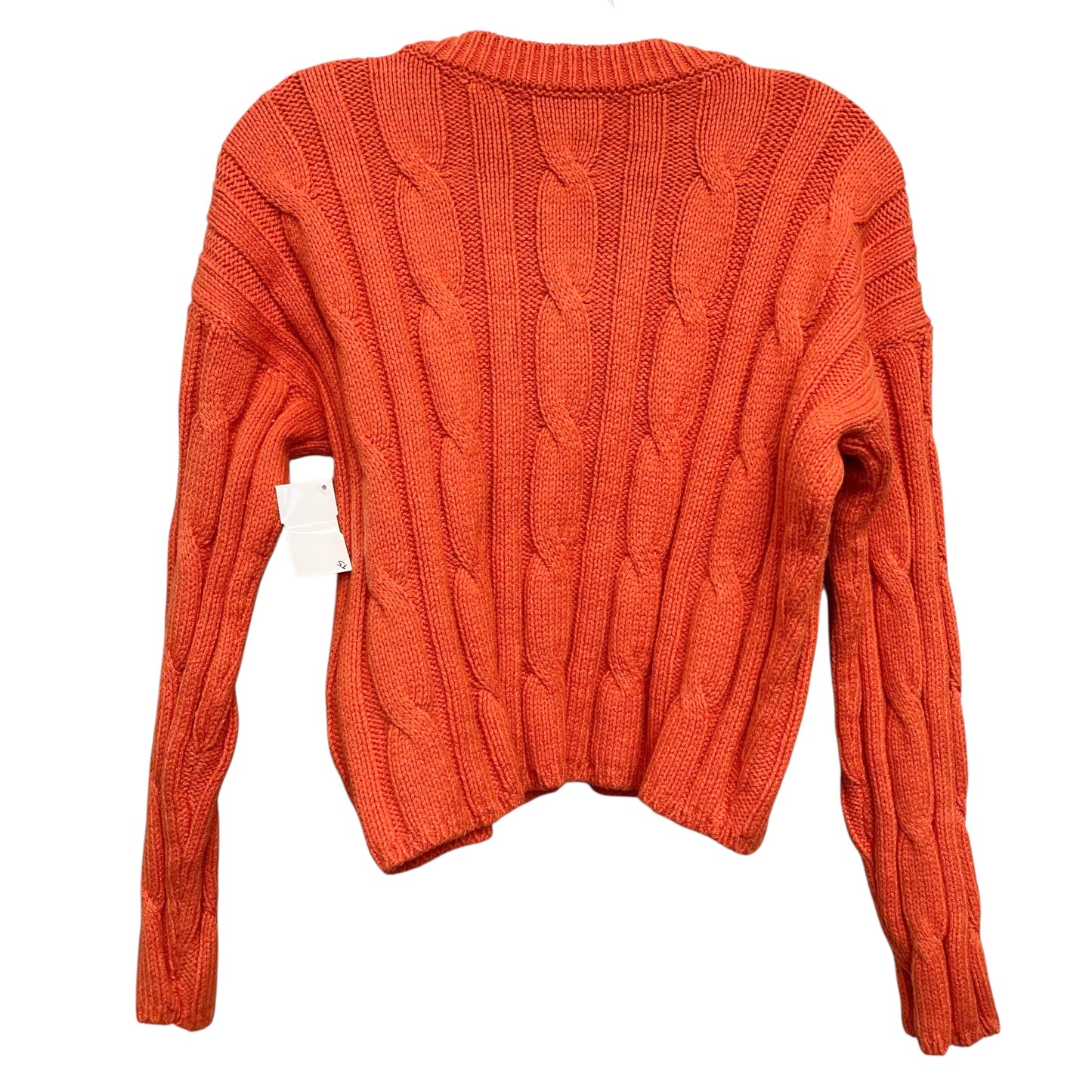 Sweater By Madewell In Orange, Size:Xs
