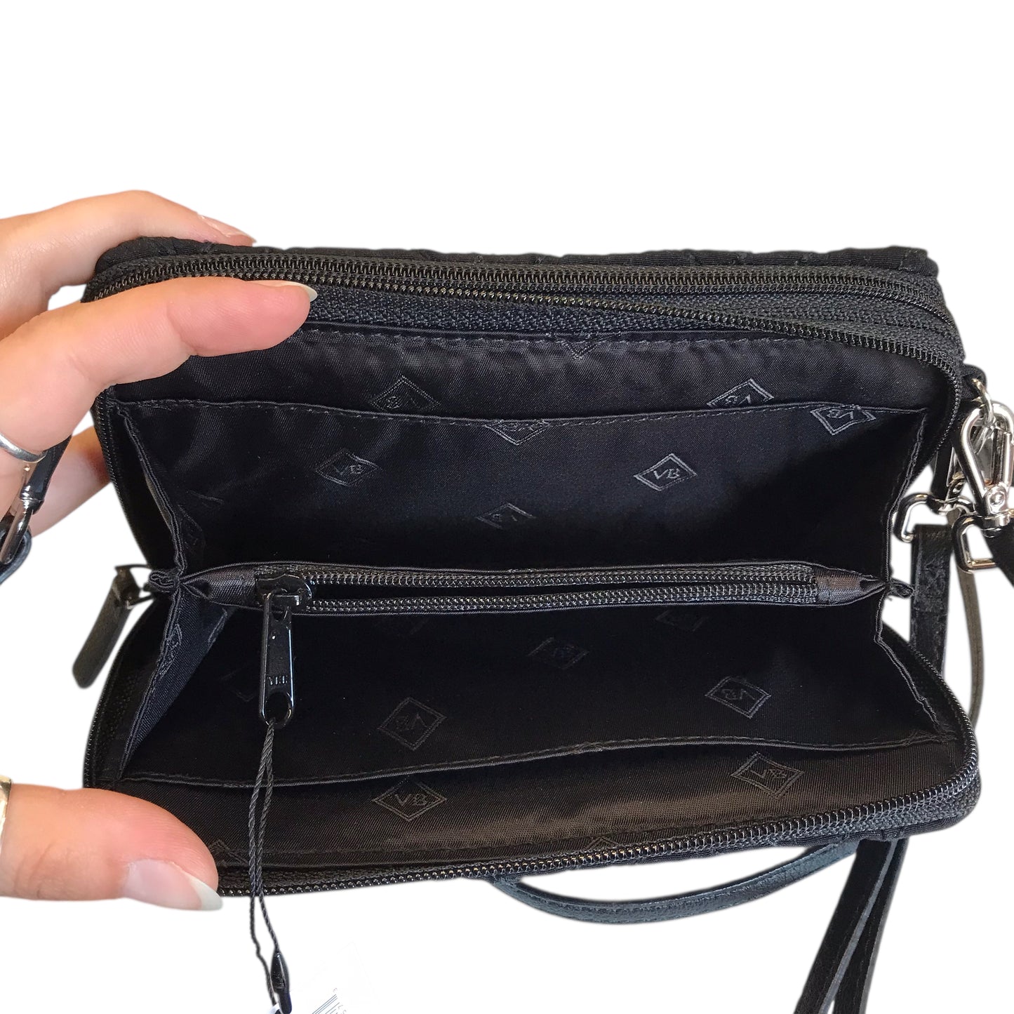 Crossbody By Vera Bradley In Black, Size:Medium