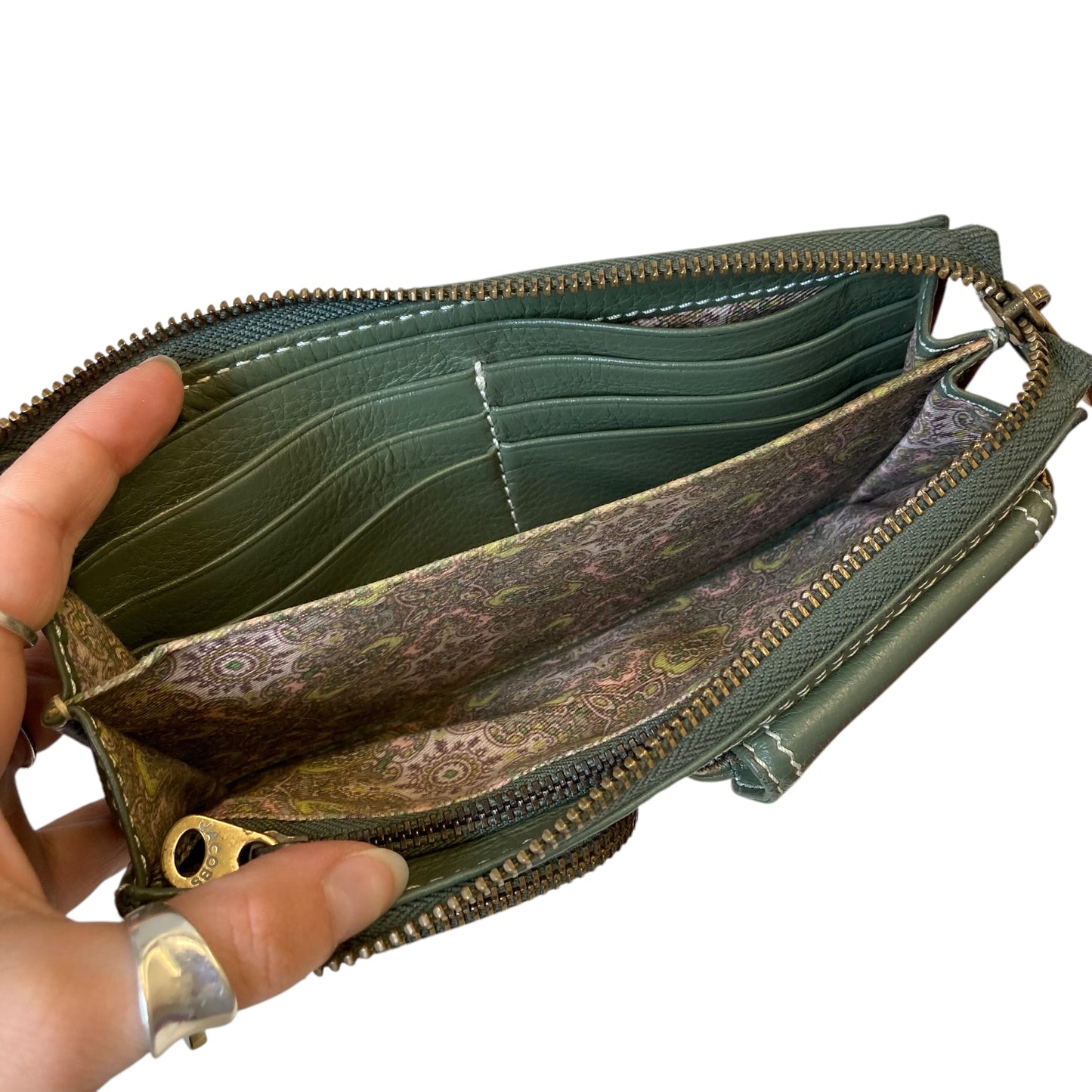 Wallet Designer By Marc By Marc Jacobs In Green, Size:Medium