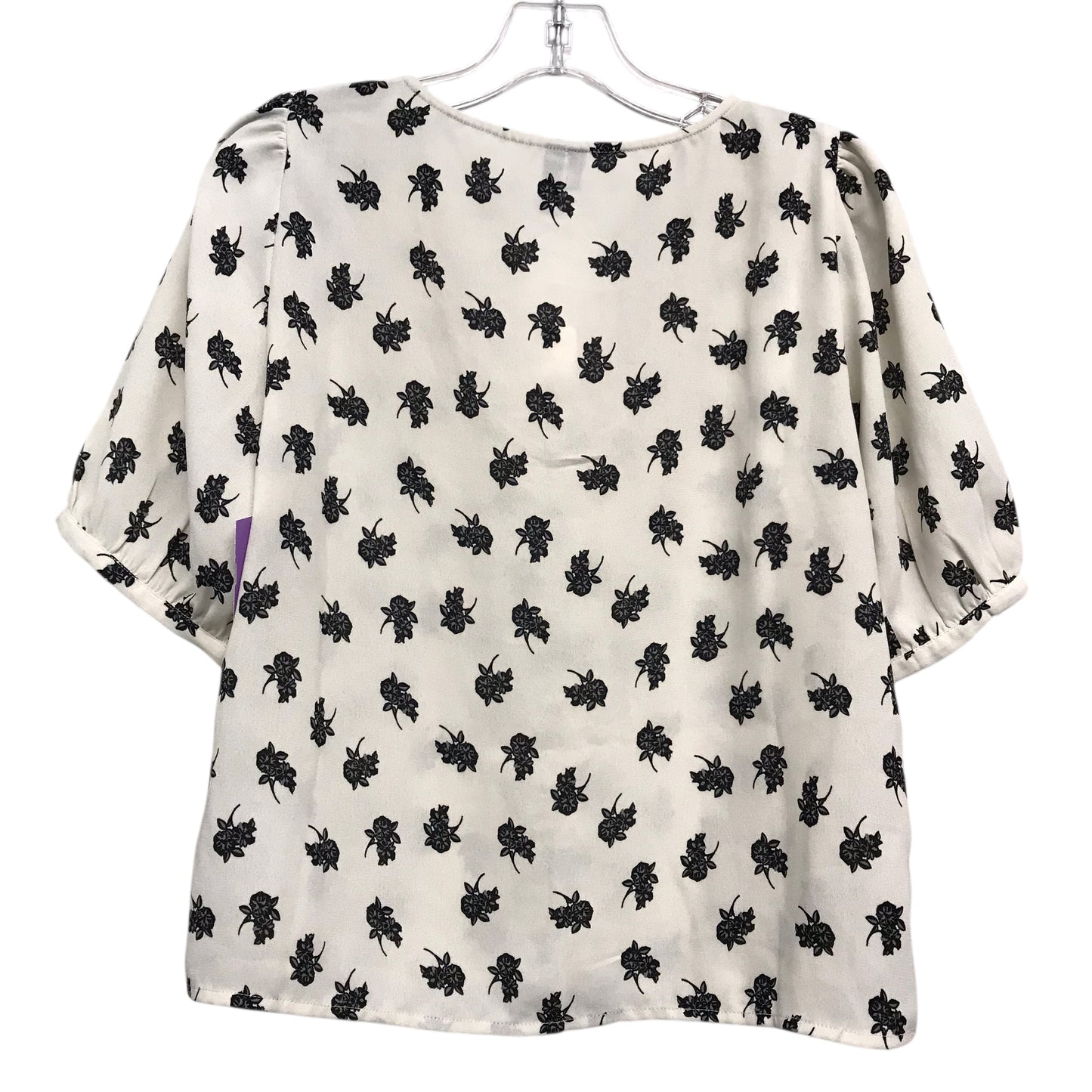 Top Ss By Vero Moda In Black & Tan, Size:L