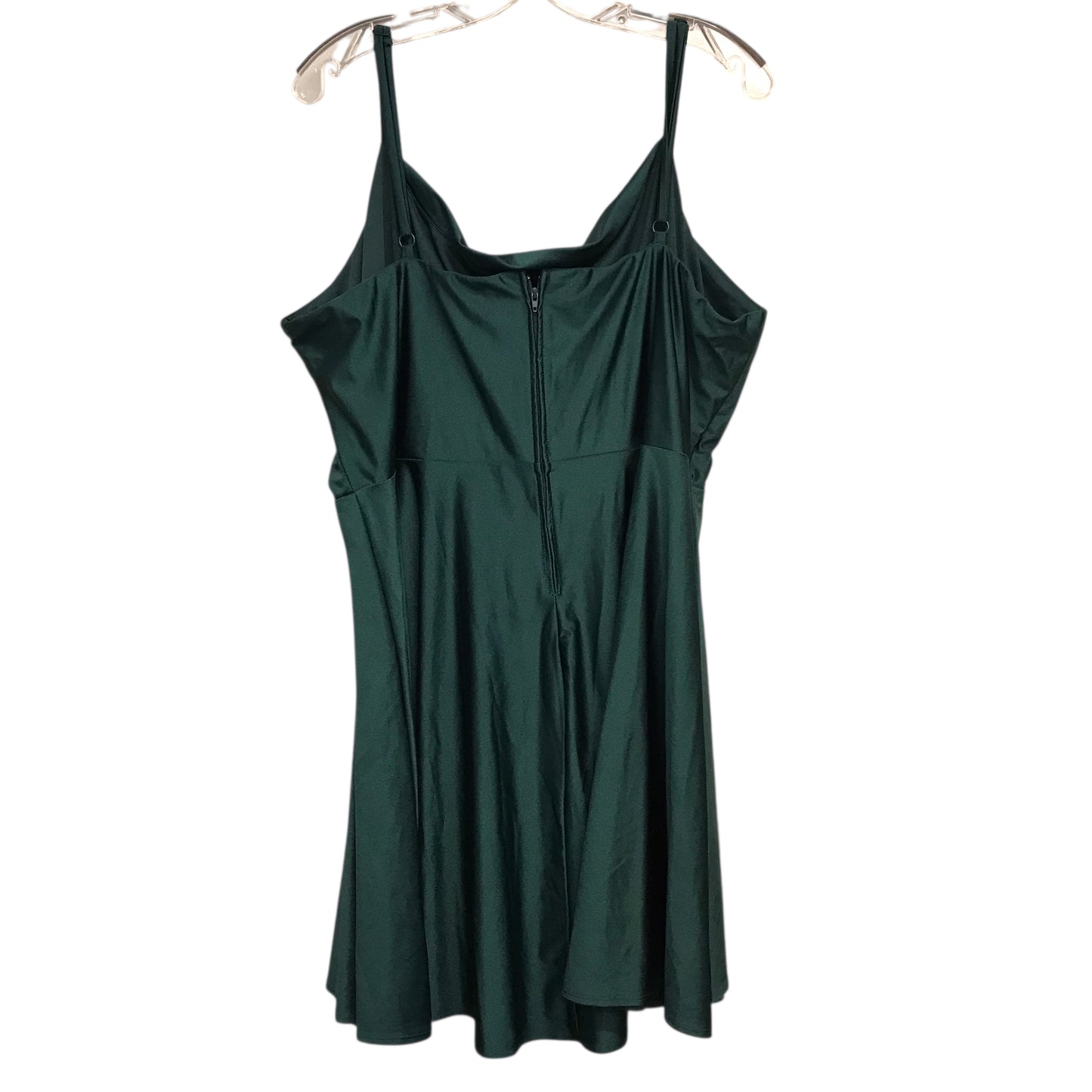 Dress Party Short By City Studio In Green, Size:2X