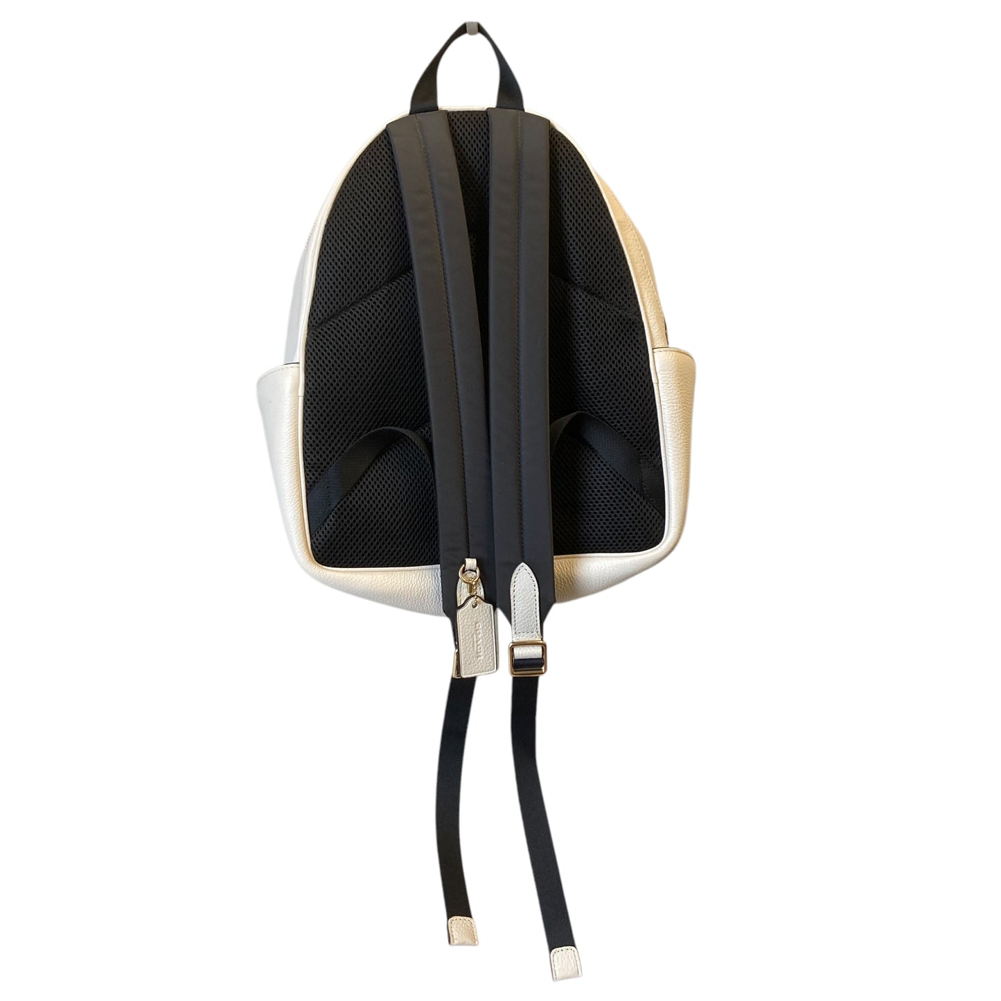Backpack Designer By Coach In Cream, Size:Large