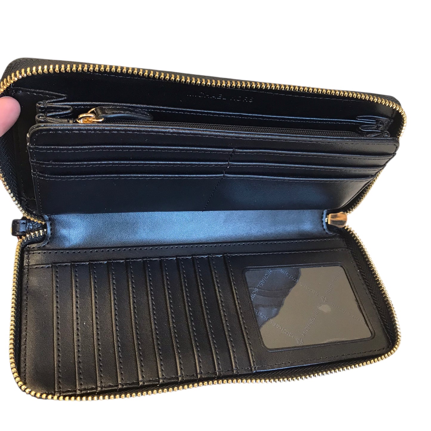 Wallet Designer By Michael Kors In Black, Size:Large