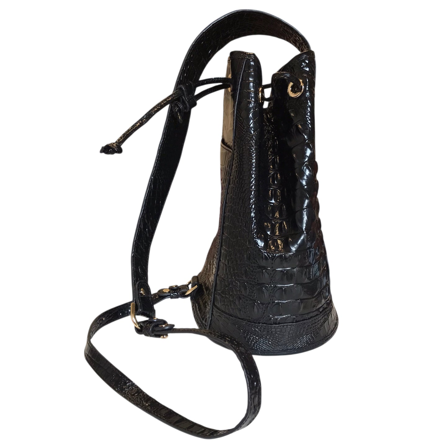 Handbag Designer By Brahmin In Black, Size:Medium
