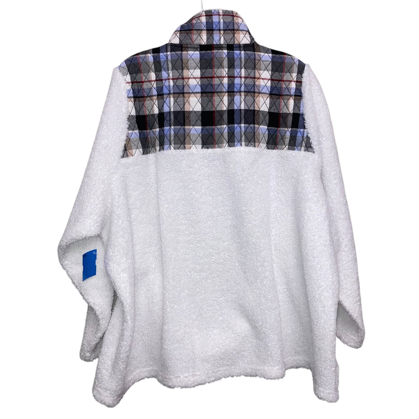 Jacket Fleece By Vera Bradley In White, Size:3X
