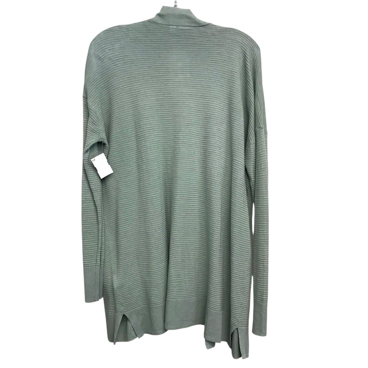 Sweater Cardigan By Gap In Green, Size:M