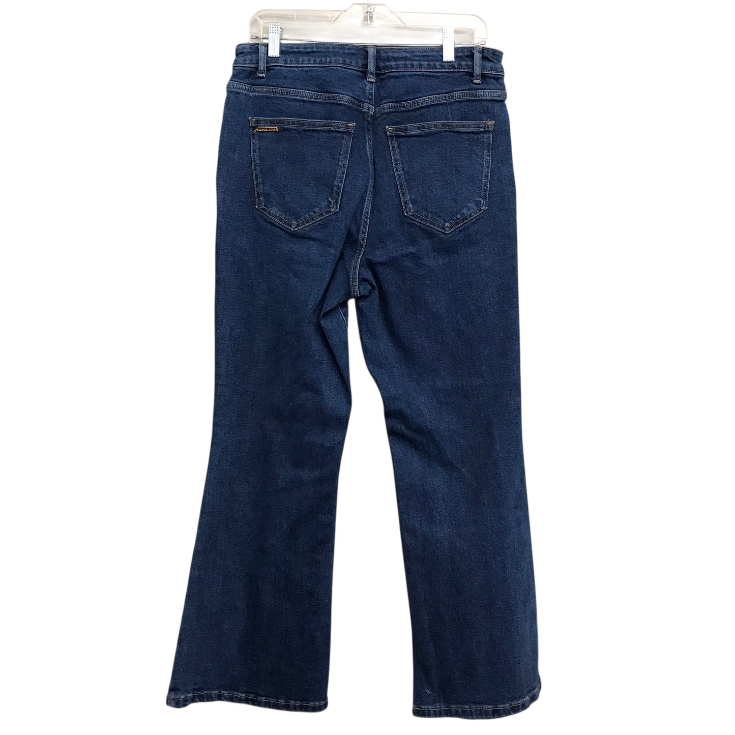 Jeans Wide Leg By Michael By Michael Kors In Blue Denim, Size:12