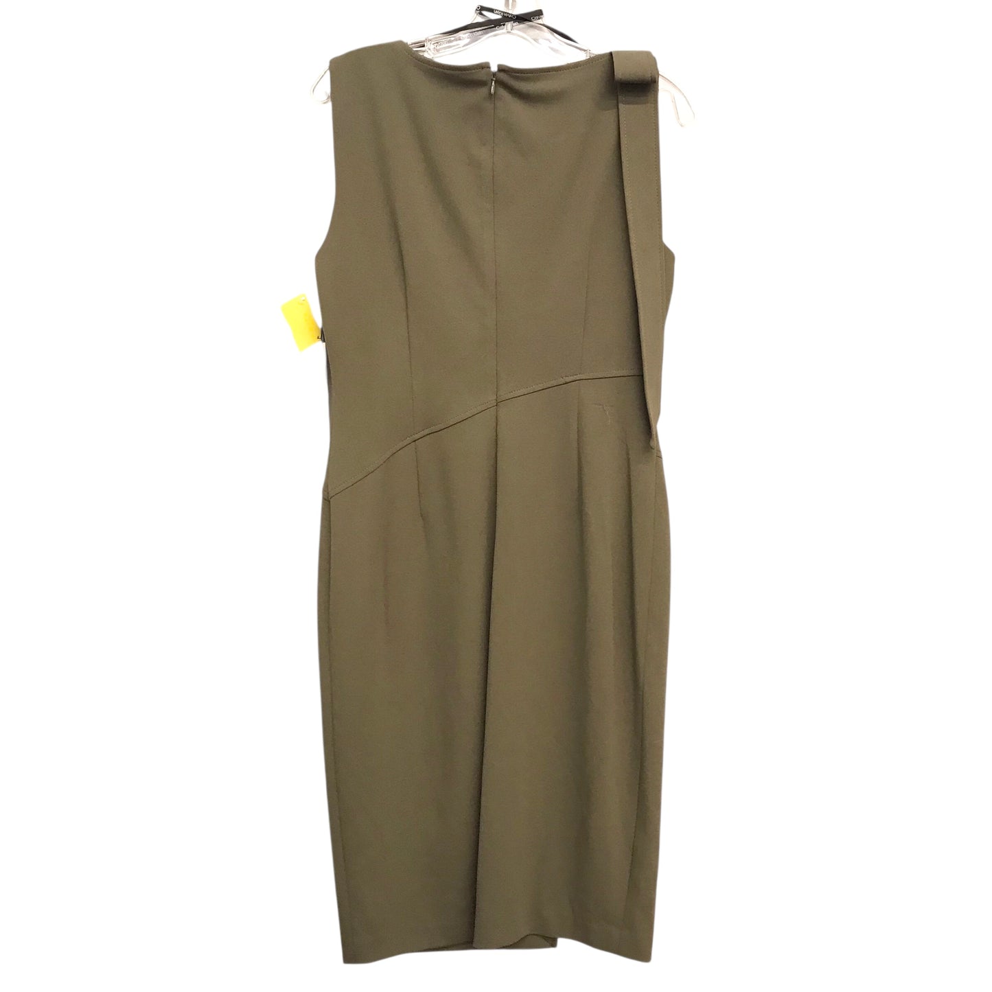 Dress Work By Calvin Klein In Green, Size:M