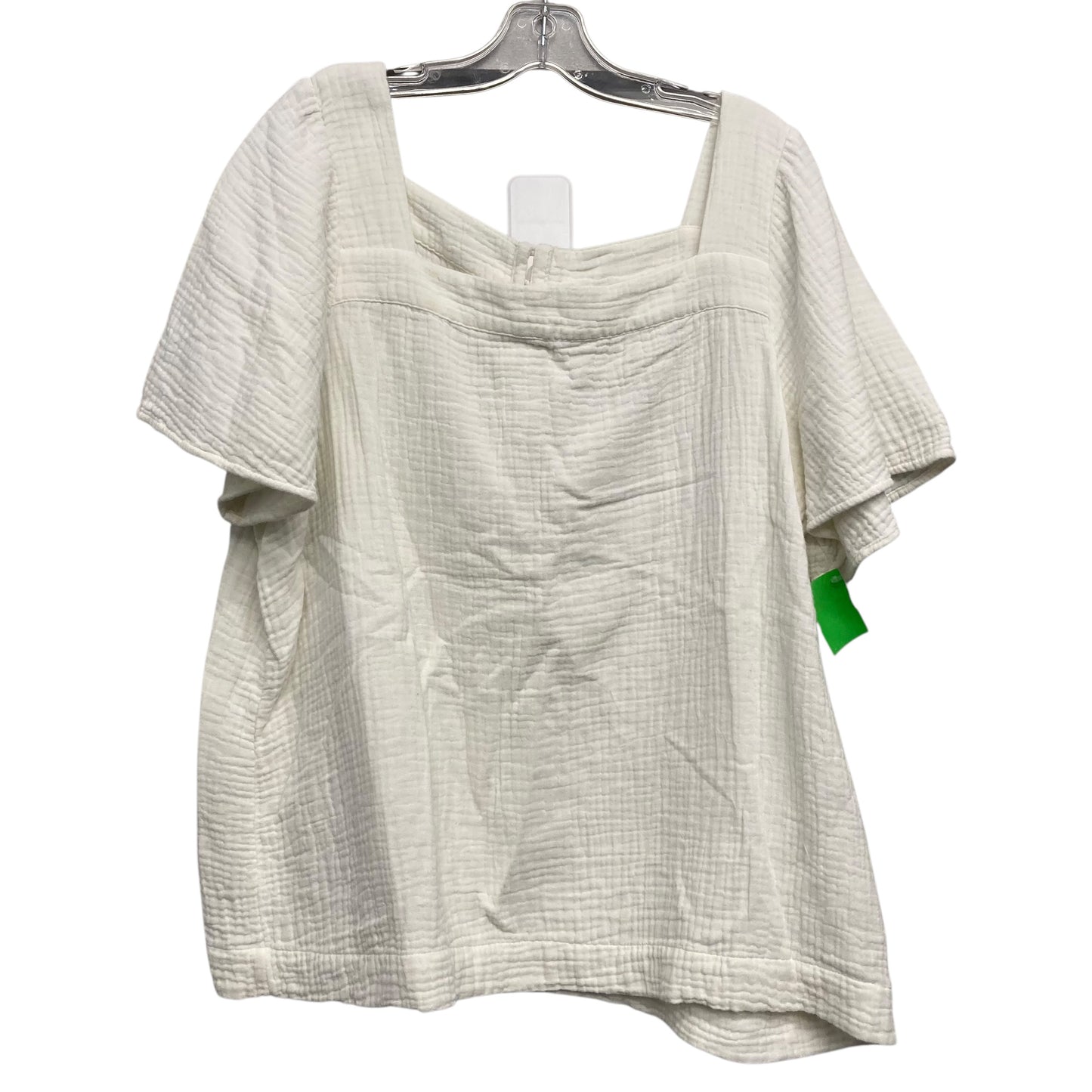 Top Ss By Madewell In White, Size:Xxl