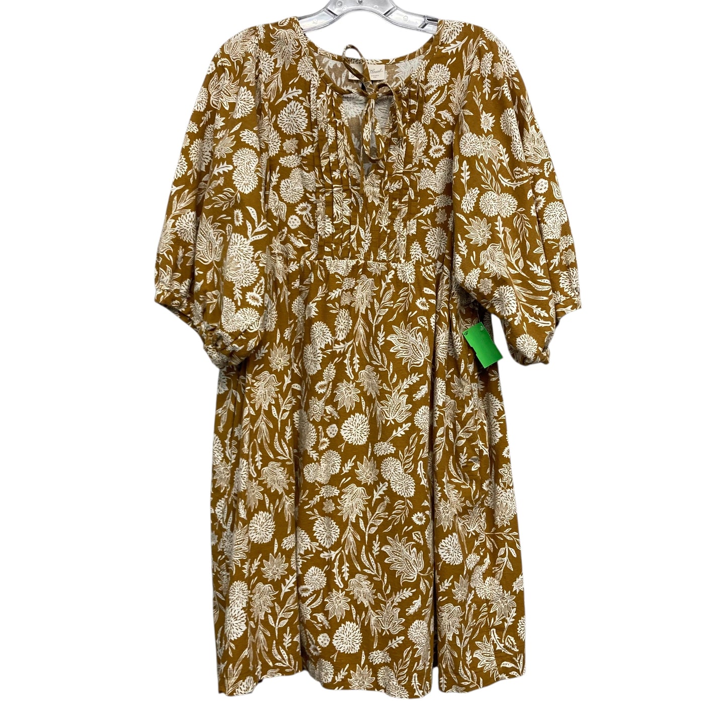 Dress Casual Short By Universal Thread In Gold, Size:Xl
