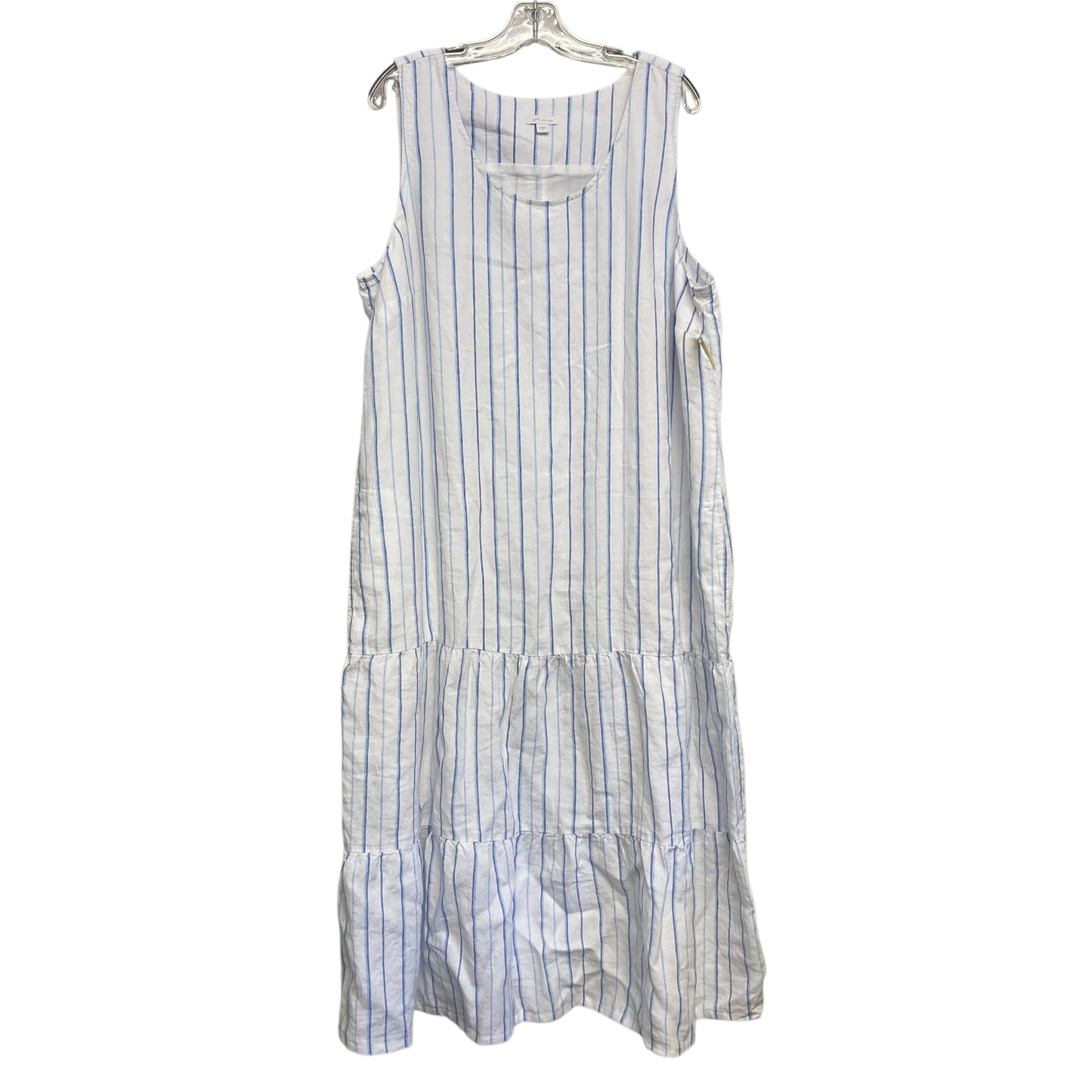 Dress Casual Maxi By J. Jill In Striped Pattern, Size:Xl