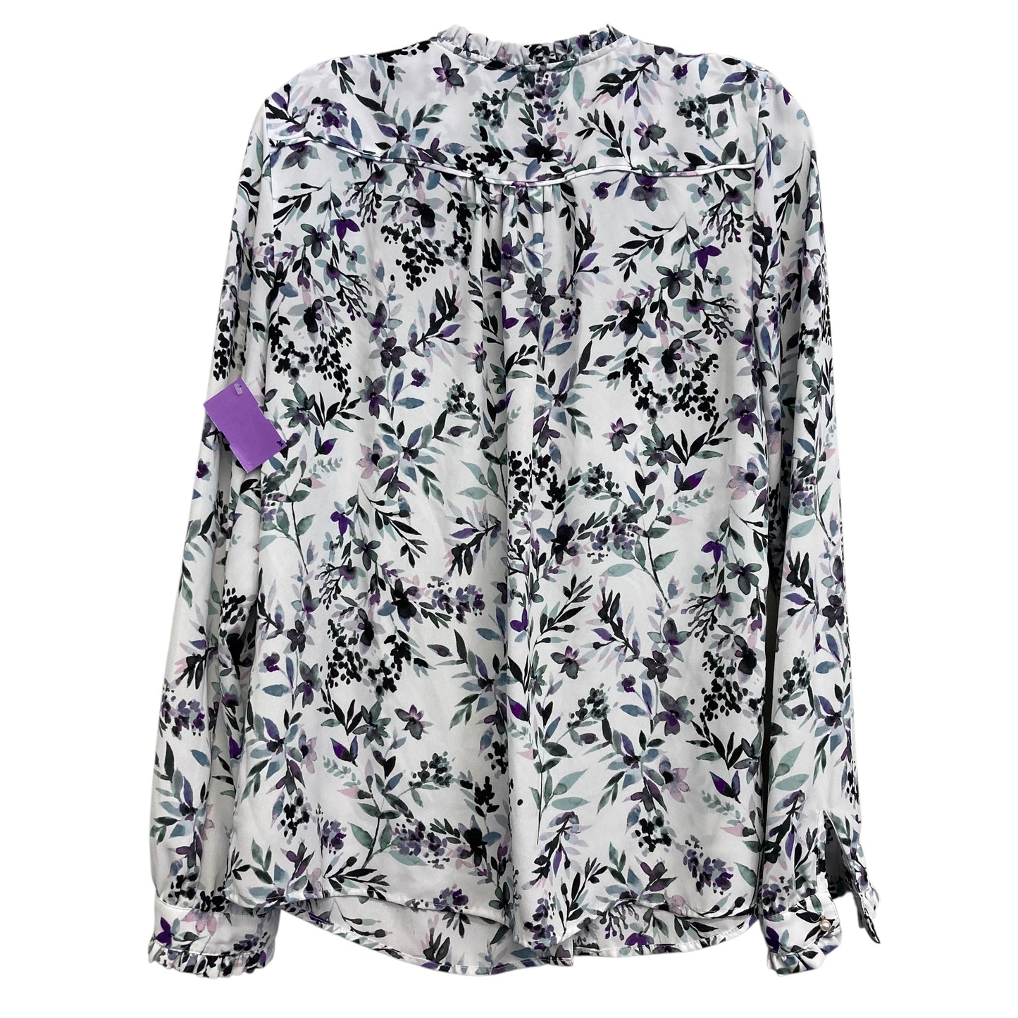 Top Ls Designer By Karl Lagerfeld In Floral Print, Size:M