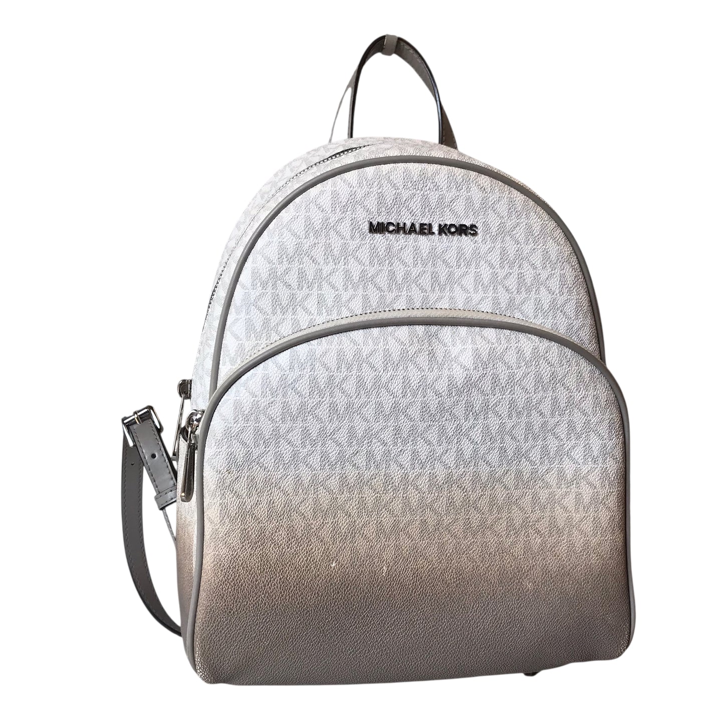 Backpack Designer By Michael Kors In Ivory, Size:Medium