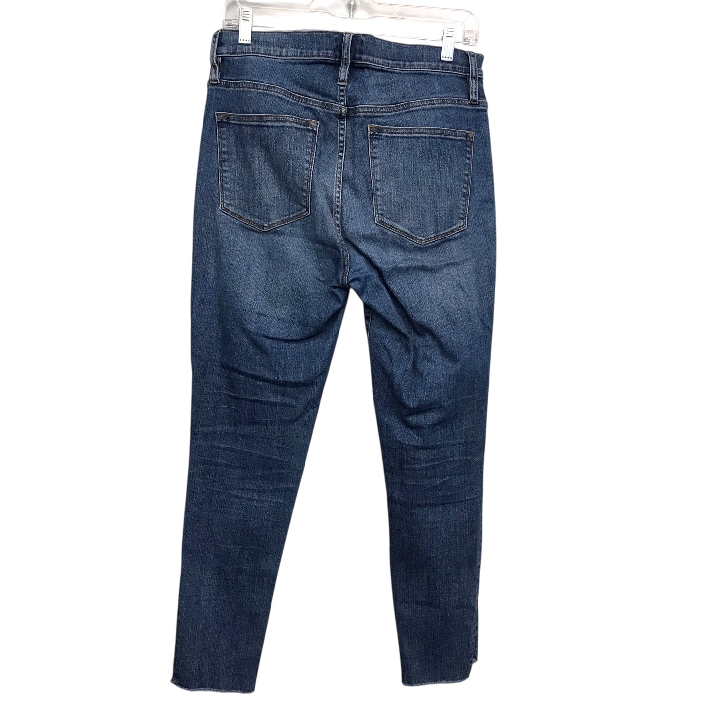 Jeans Skinny By J. Crew In Blue Denim, Size:10