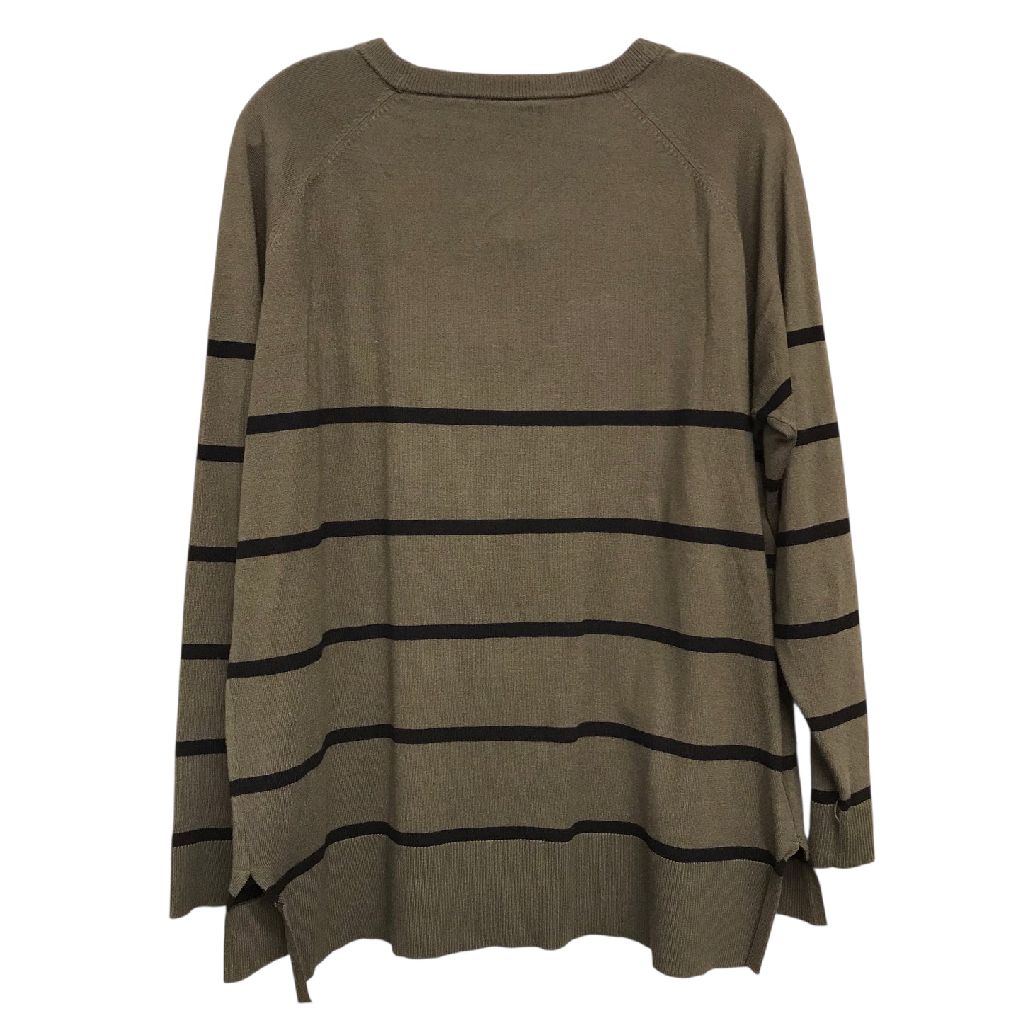 Top Ls By Bobeau In Green, Size:Xl