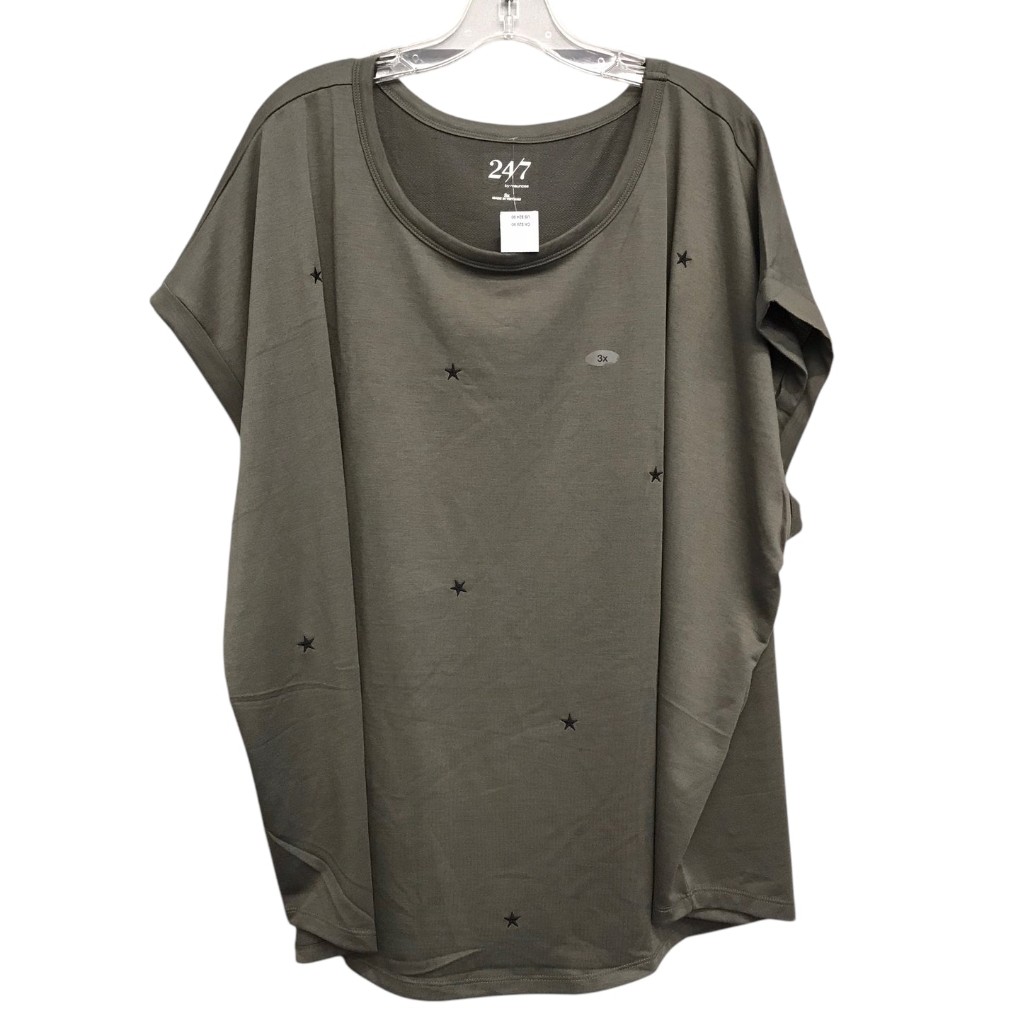 Top Ss By Maurices In Green, Size:3X