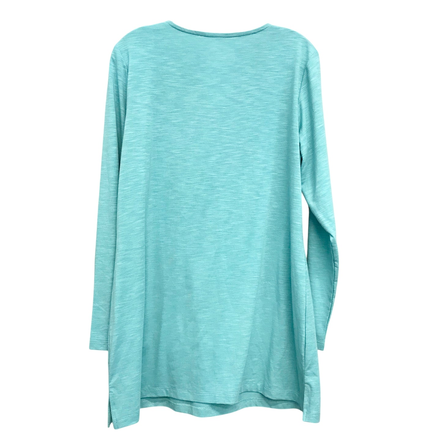 Top Ls Basic By Christopher And Banks In Blue, Size:L