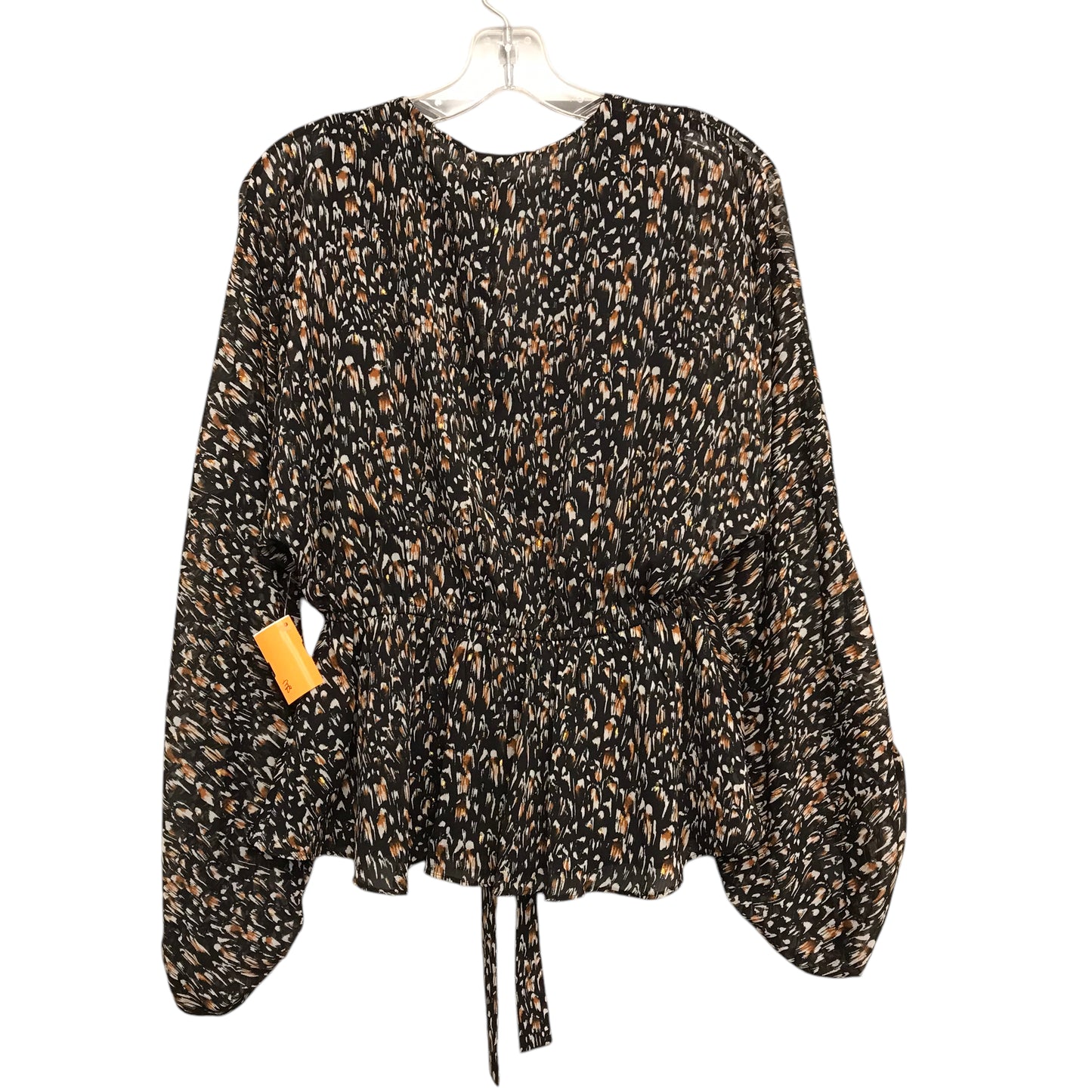 Top Ls By Express In Black & Brown, Size:Sp