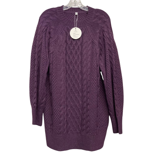 Dress Sweater By Anrabess In Purple, Size:M