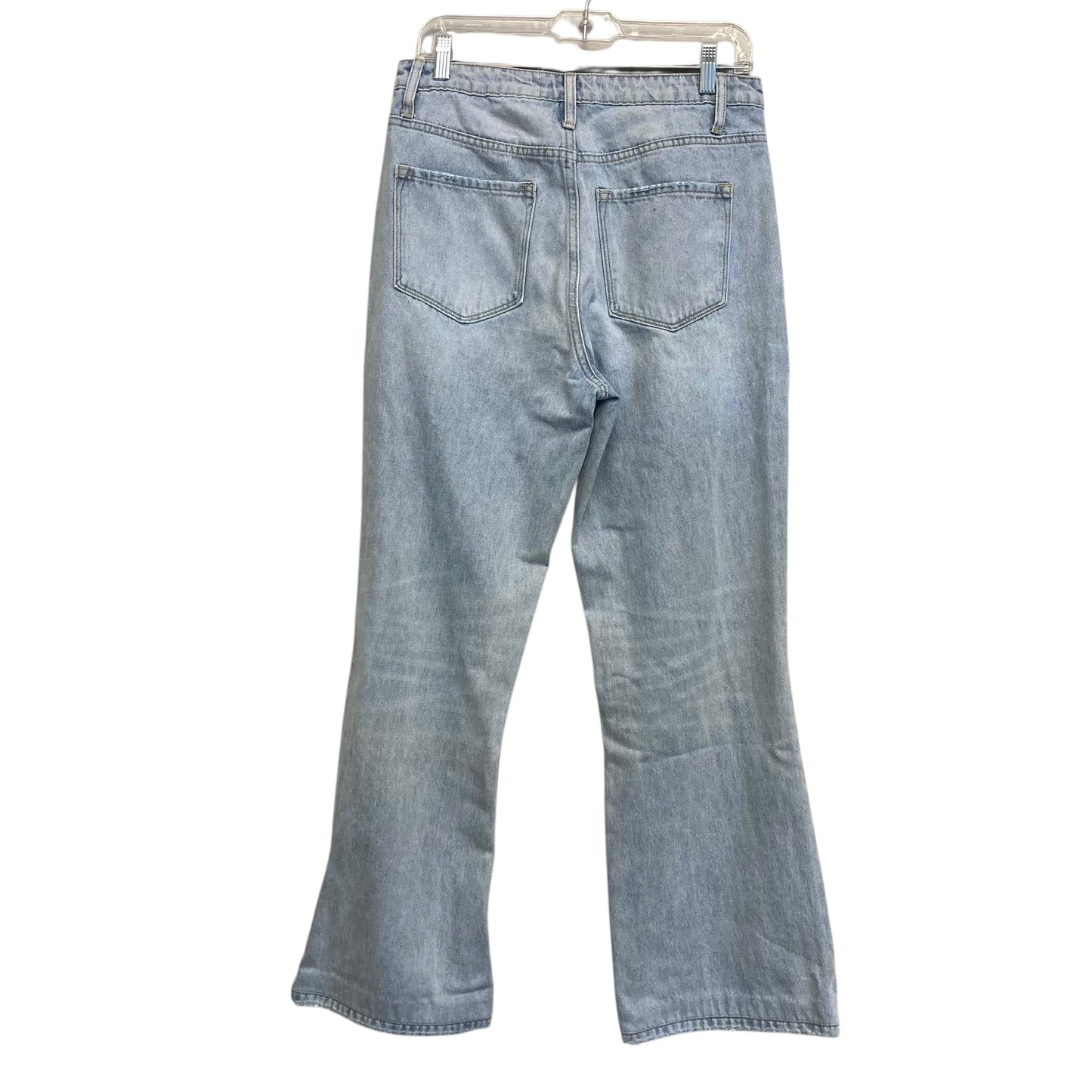 Jeans Wide Leg By Vervet In Blue Denim, Size:8