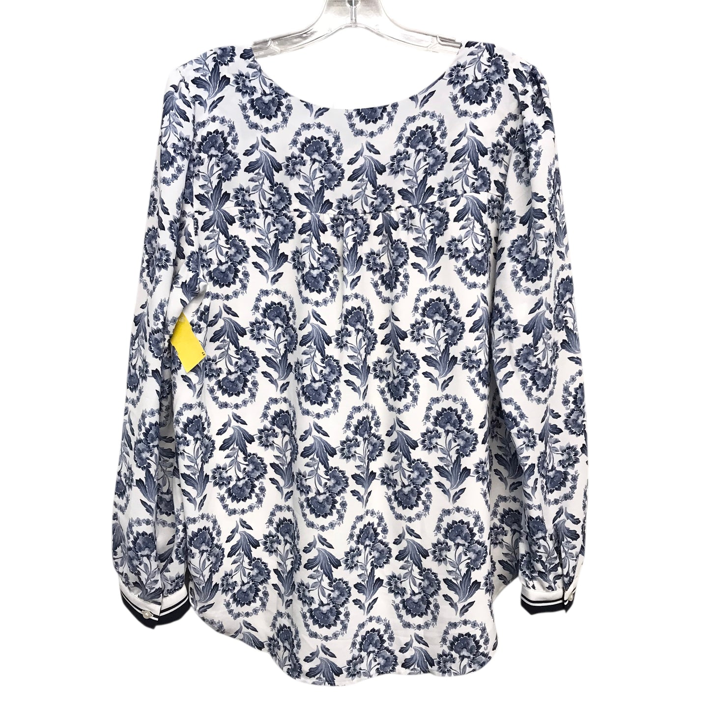 Top Ls By Loft In Floral Print, Size:L